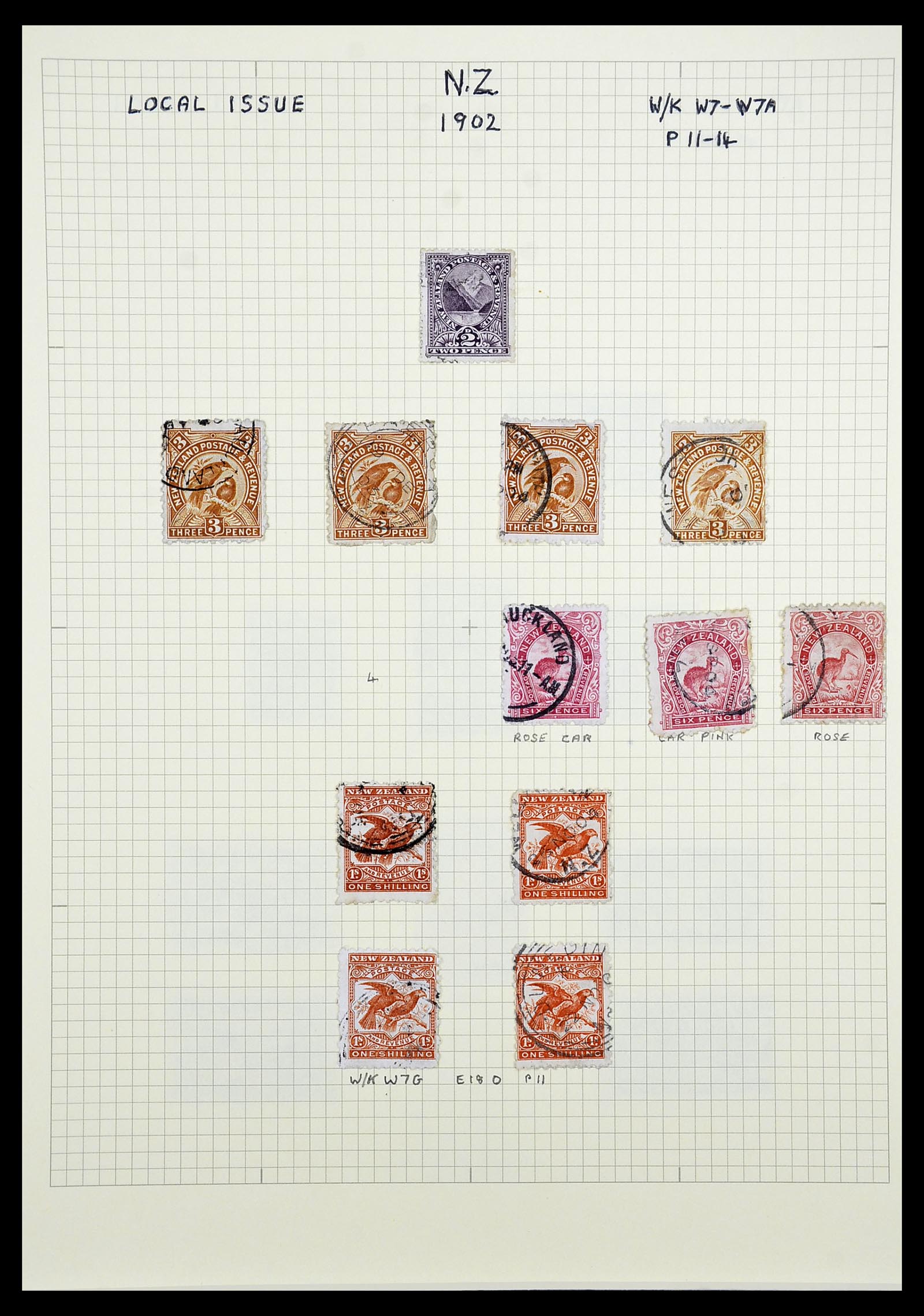 34209 016 - Postzegelverzameling 34209 Nieuw Zeeland 1864-2012.