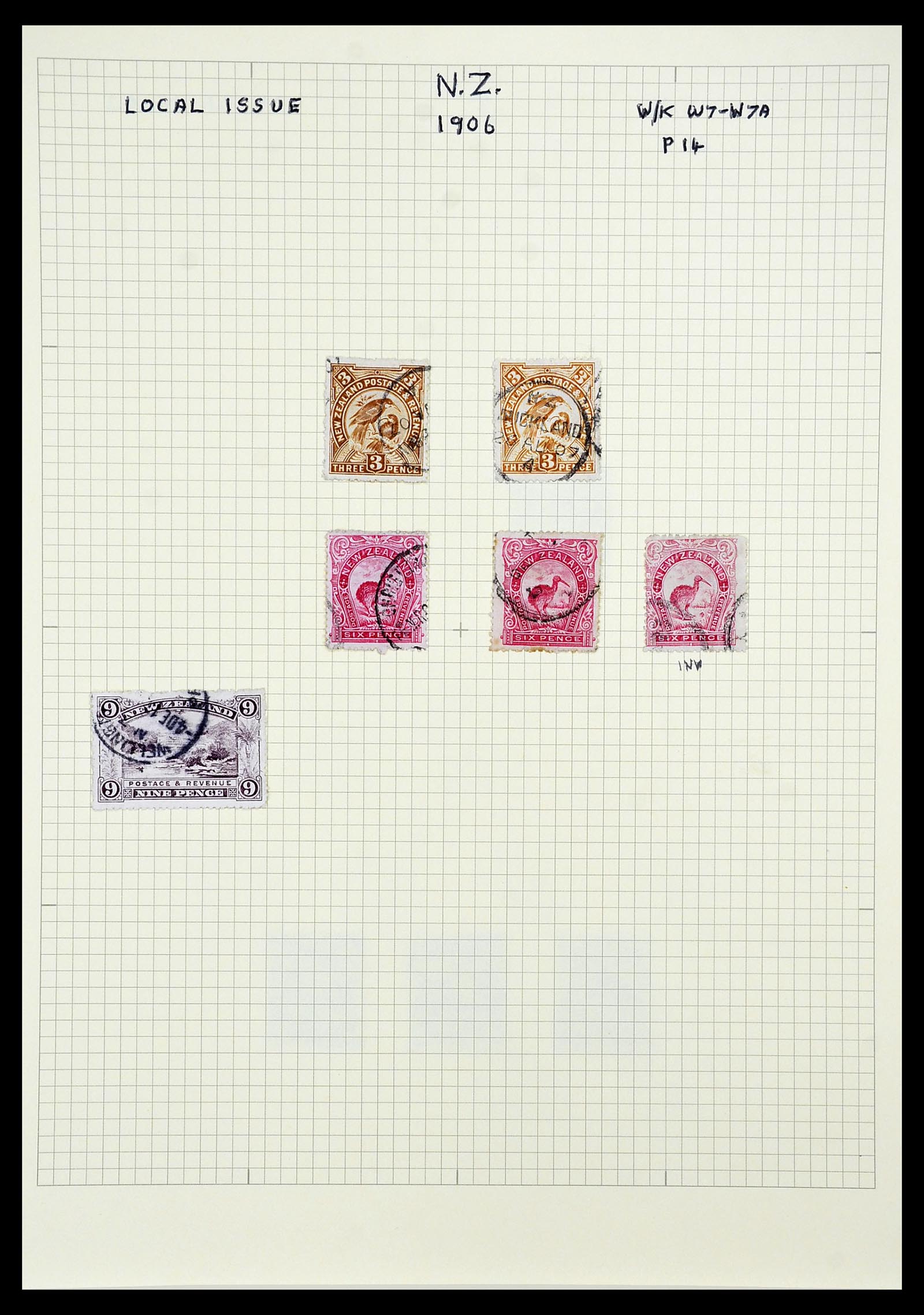34209 019 - Postzegelverzameling 34209 Nieuw Zeeland 1864-2012.