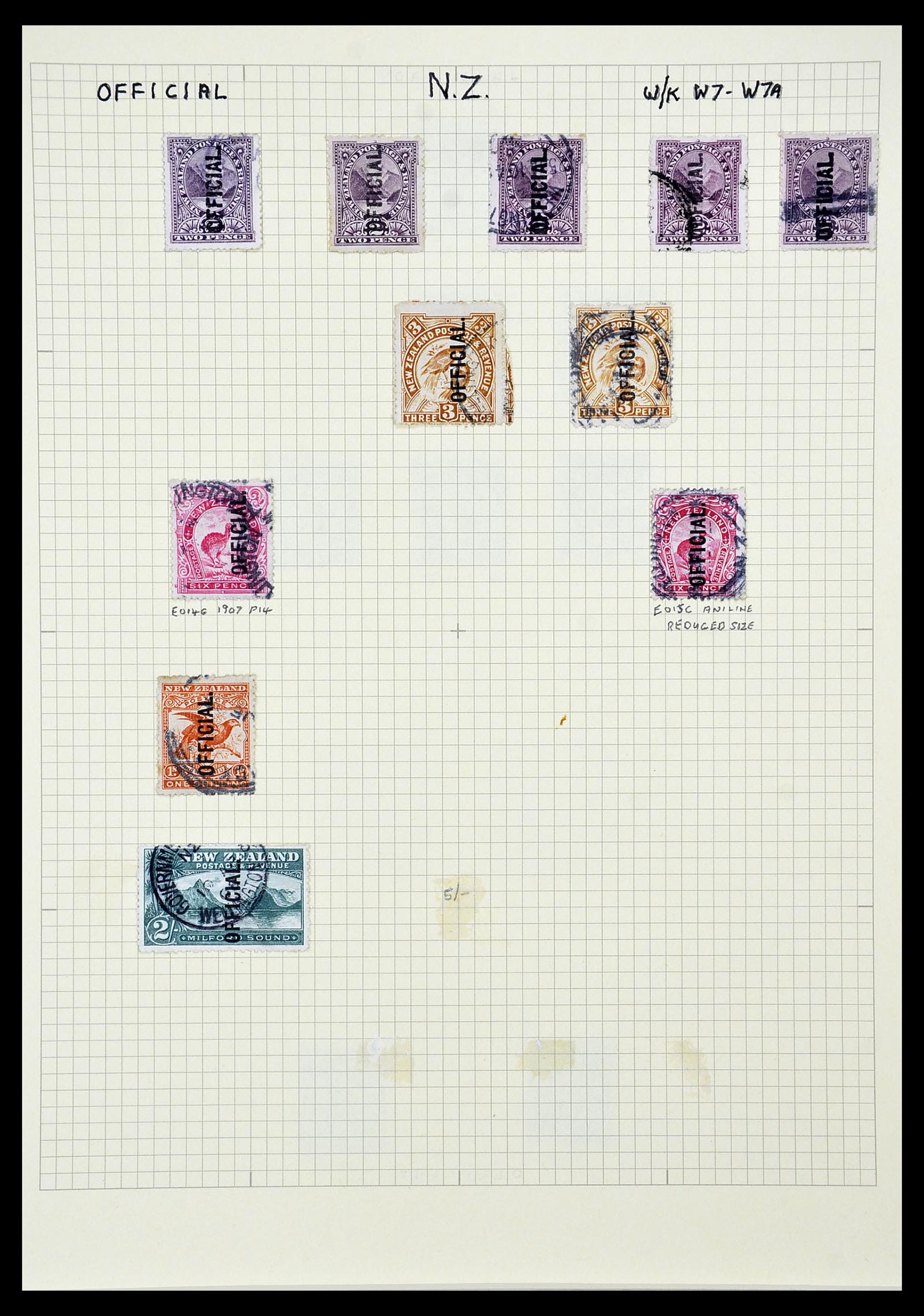 34209 022 - Postzegelverzameling 34209 Nieuw Zeeland 1864-2012.
