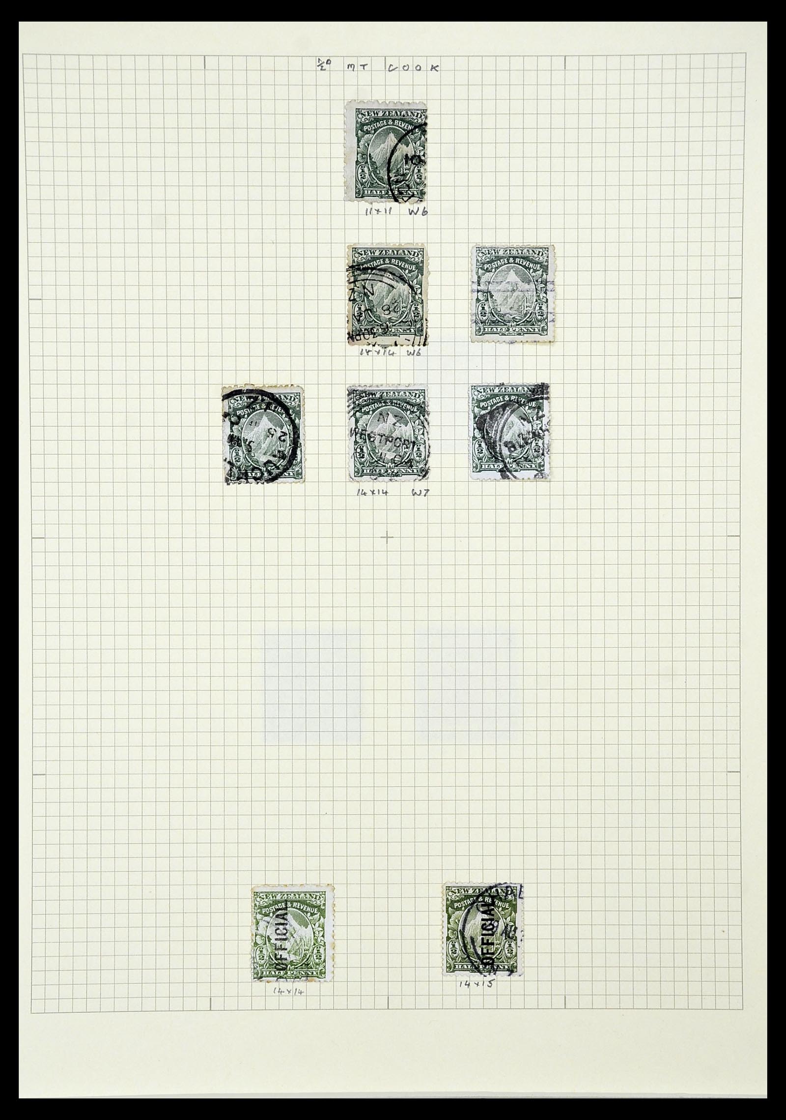 34209 023 - Postzegelverzameling 34209 Nieuw Zeeland 1864-2012.
