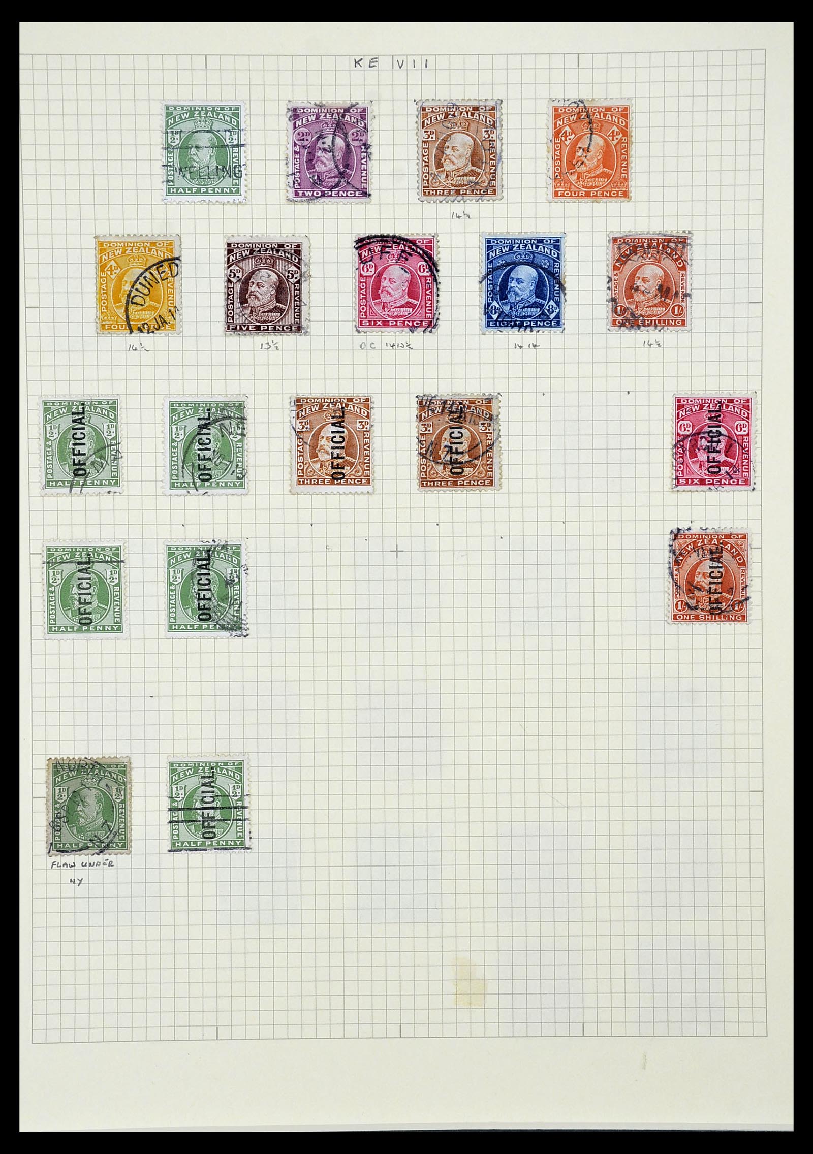 34209 027 - Postzegelverzameling 34209 Nieuw Zeeland 1864-2012.