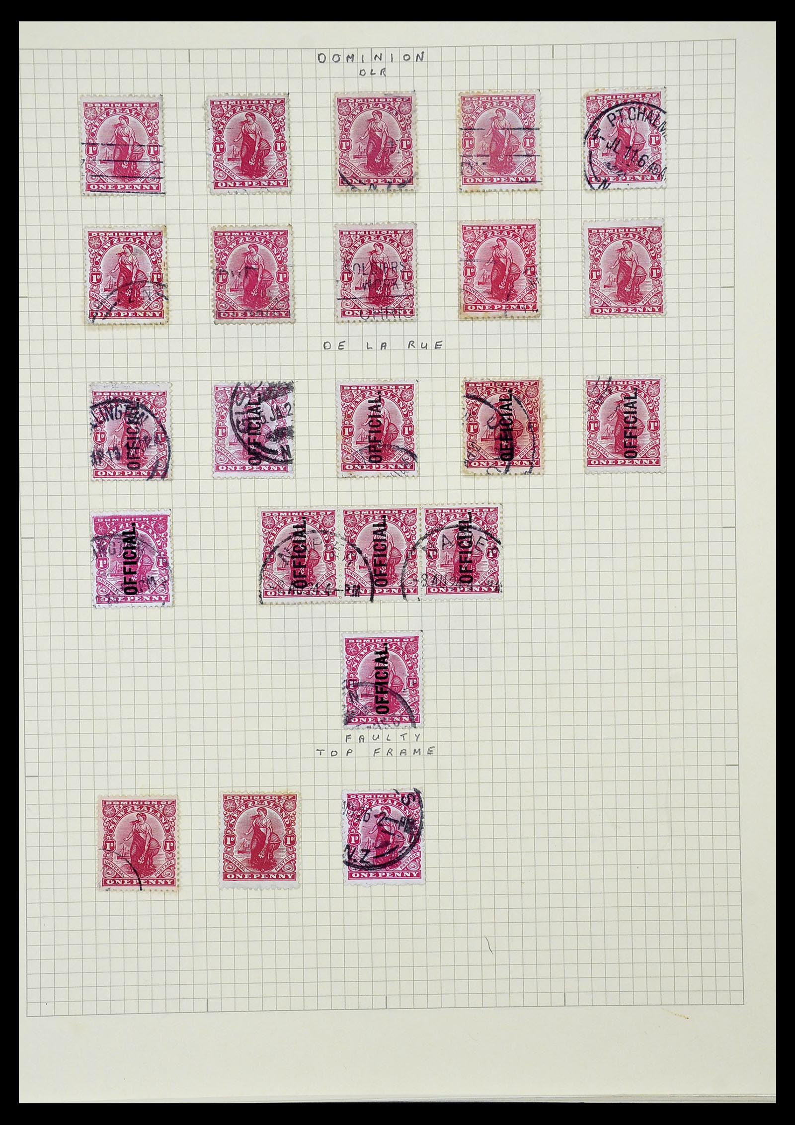 34209 029 - Postzegelverzameling 34209 Nieuw Zeeland 1864-2012.