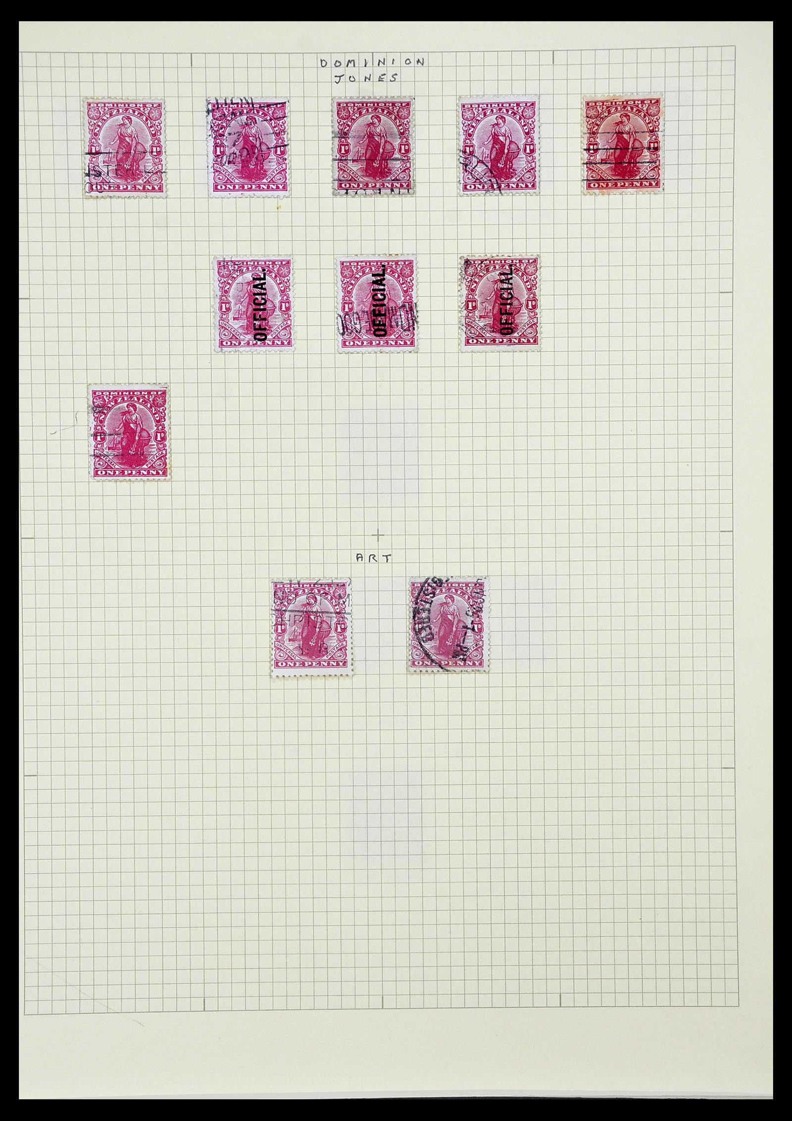 34209 030 - Postzegelverzameling 34209 Nieuw Zeeland 1864-2012.