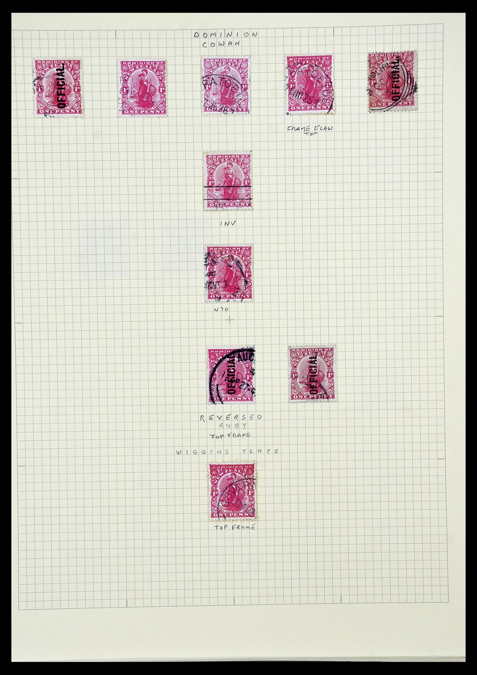 34209 031 - Postzegelverzameling 34209 Nieuw Zeeland 1864-2012.