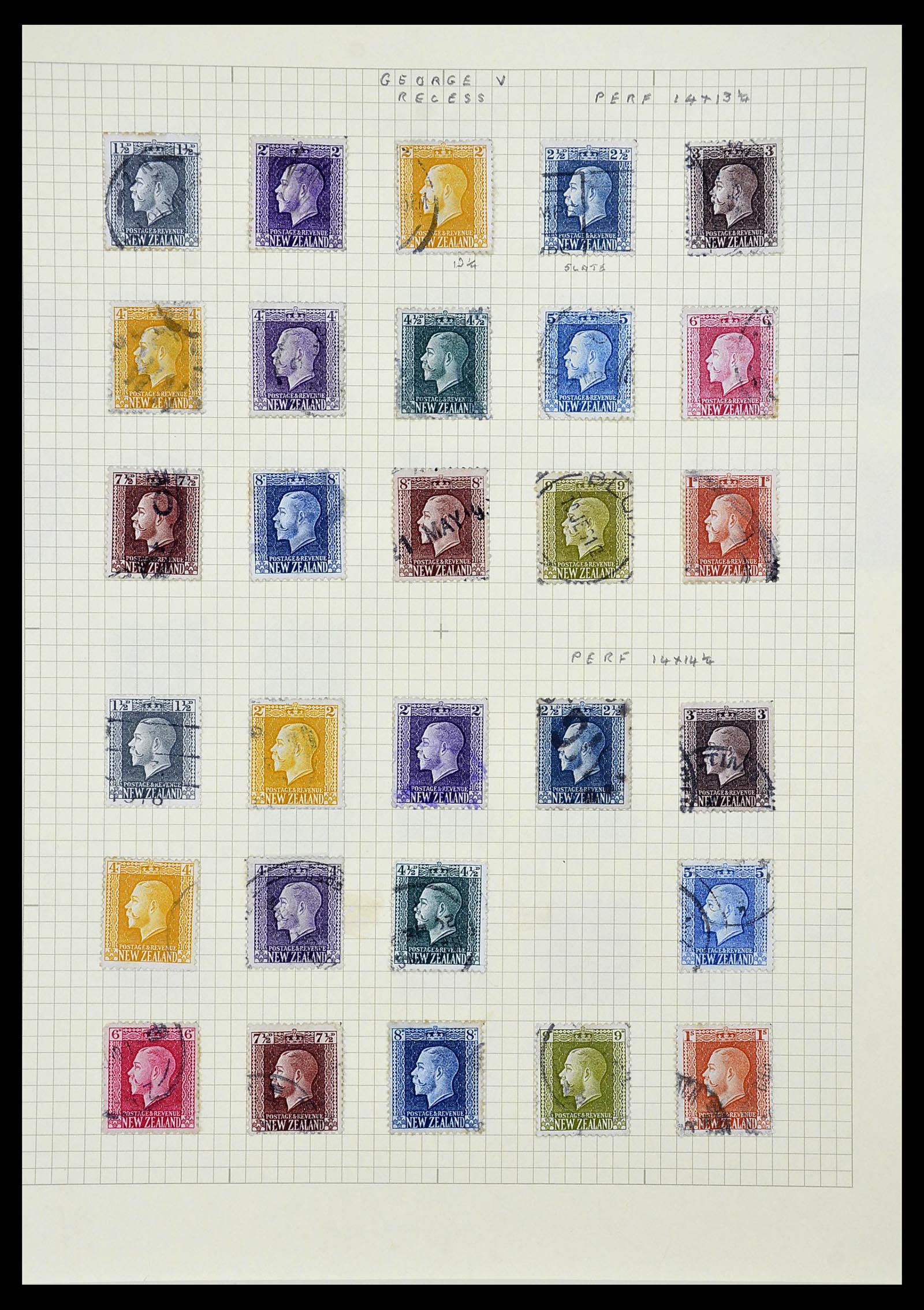 34209 033 - Postzegelverzameling 34209 Nieuw Zeeland 1864-2012.