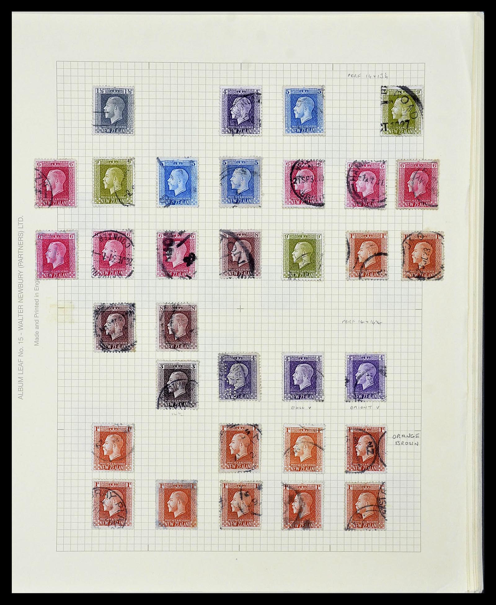 34209 034 - Postzegelverzameling 34209 Nieuw Zeeland 1864-2012.