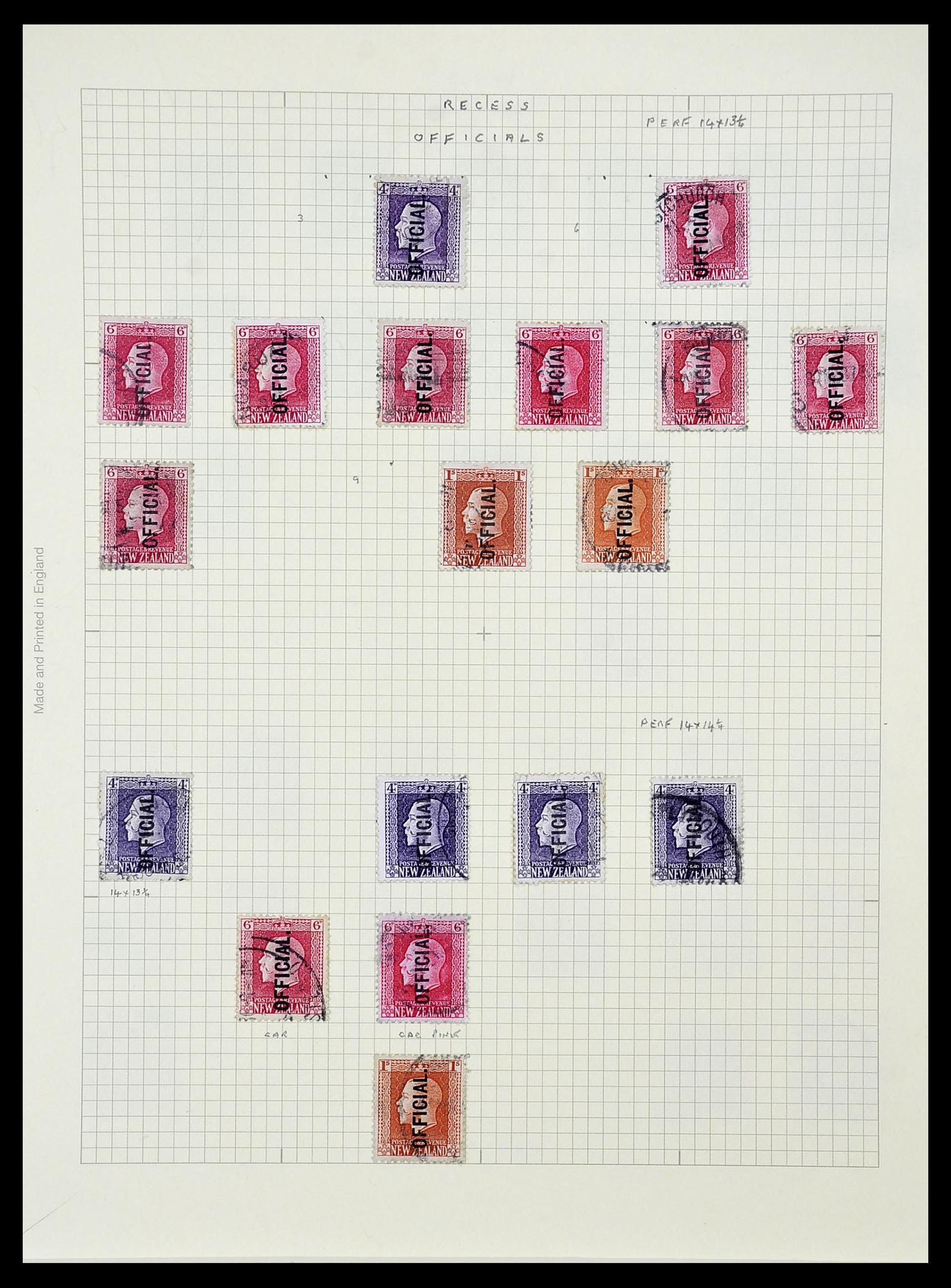 34209 037 - Postzegelverzameling 34209 Nieuw Zeeland 1864-2012.