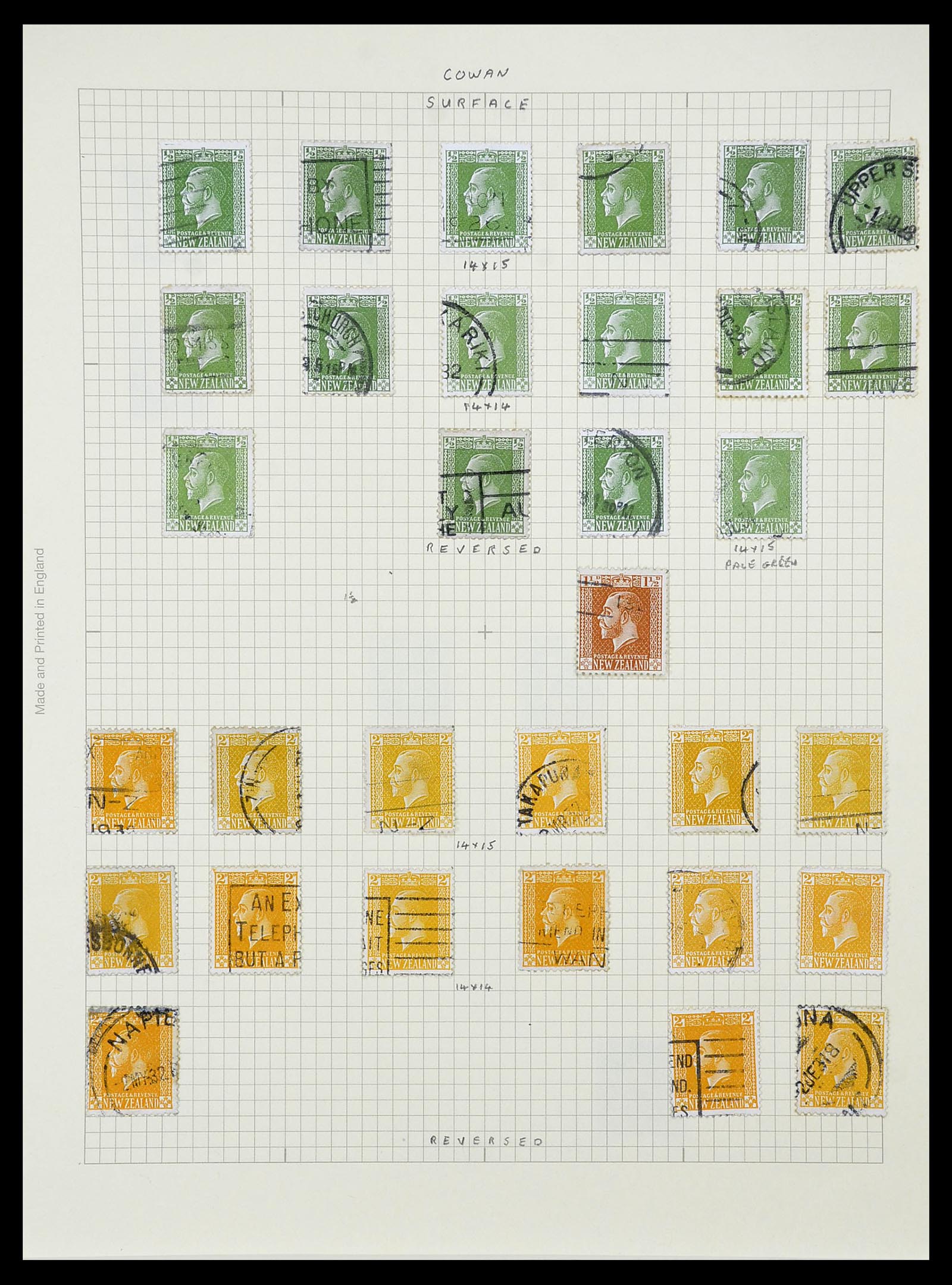 34209 038 - Postzegelverzameling 34209 Nieuw Zeeland 1864-2012.