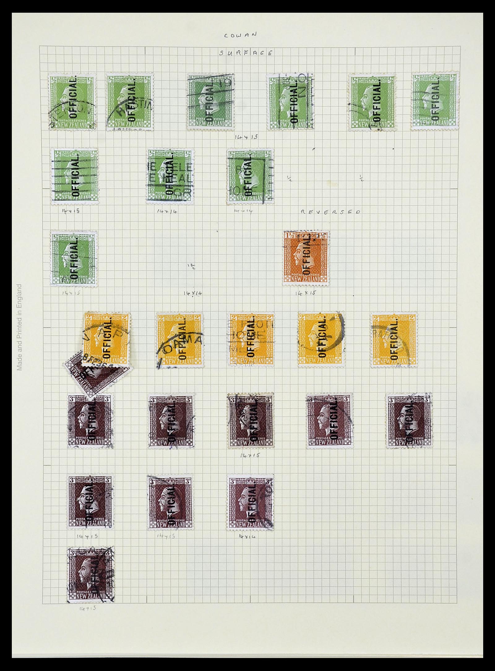 34209 040 - Postzegelverzameling 34209 Nieuw Zeeland 1864-2012.