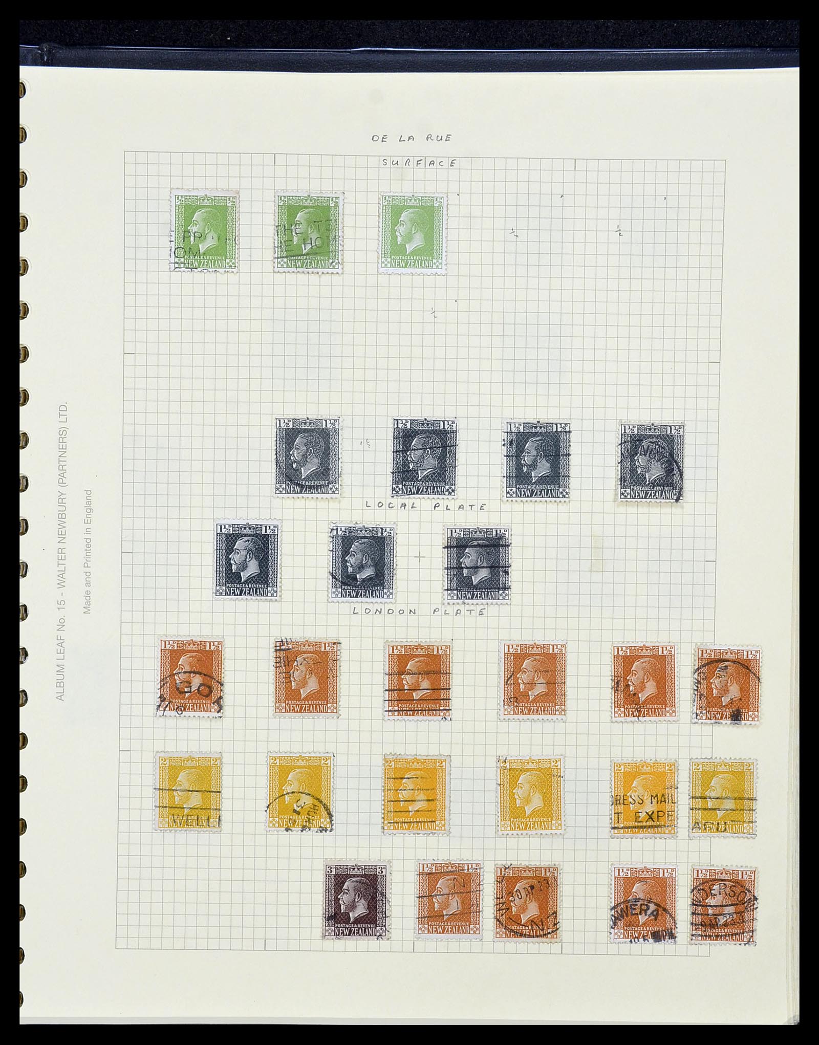 34209 041 - Postzegelverzameling 34209 Nieuw Zeeland 1864-2012.