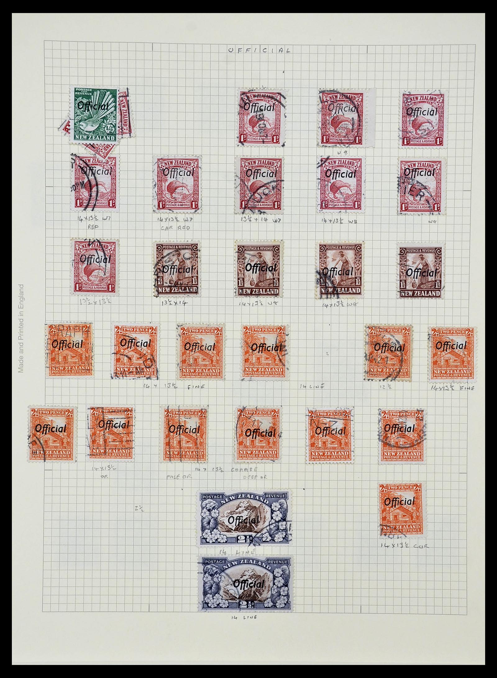 34209 059 - Postzegelverzameling 34209 Nieuw Zeeland 1864-2012.