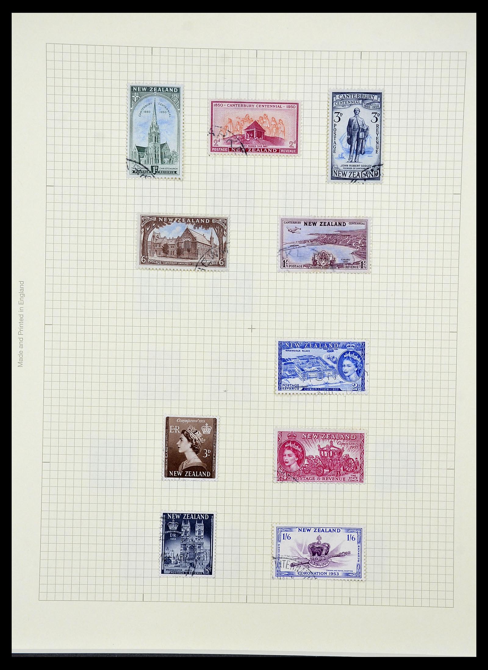34209 081 - Postzegelverzameling 34209 Nieuw Zeeland 1864-2012.