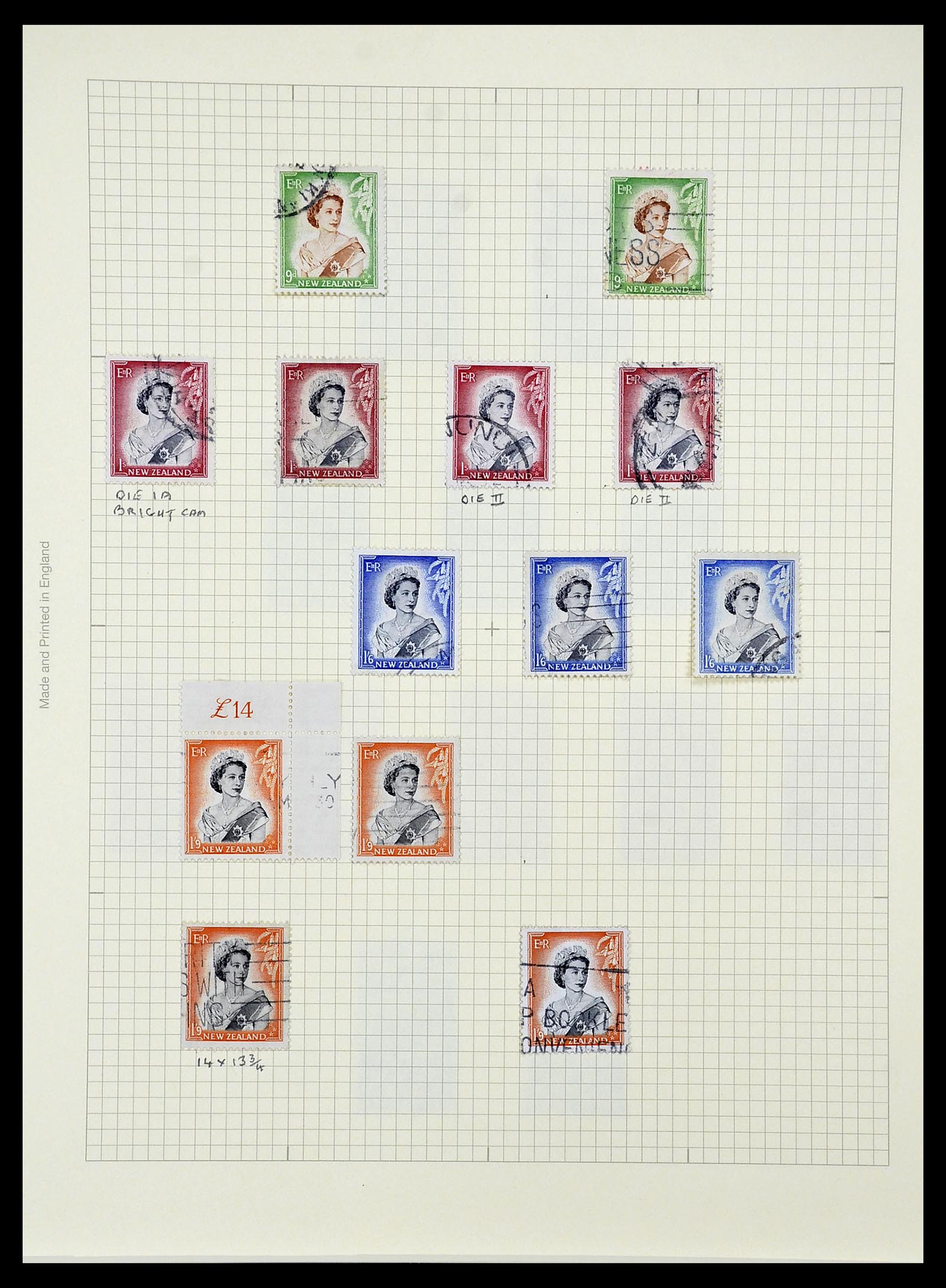 34209 082 - Postzegelverzameling 34209 Nieuw Zeeland 1864-2012.