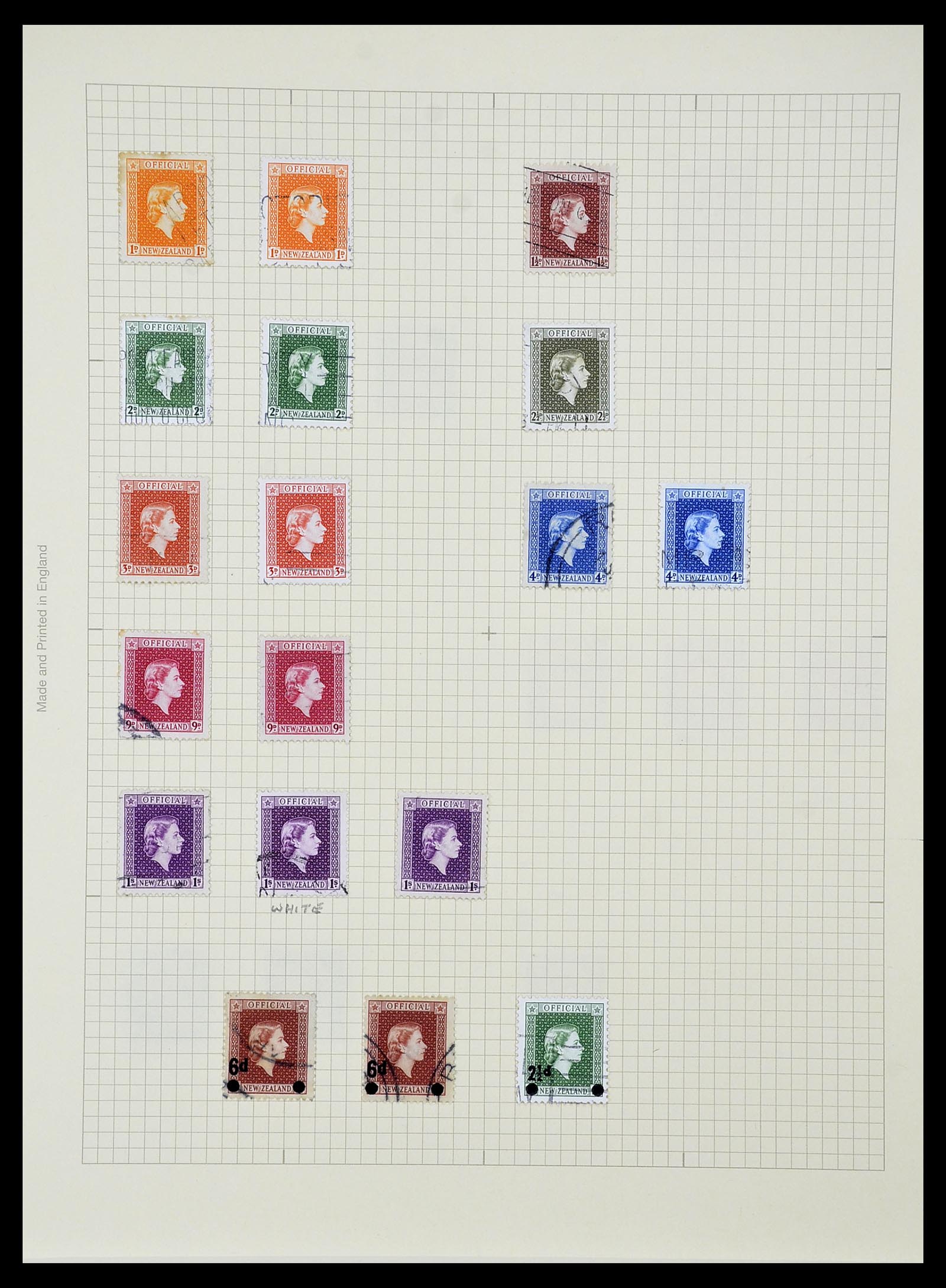 34209 084 - Postzegelverzameling 34209 Nieuw Zeeland 1864-2012.