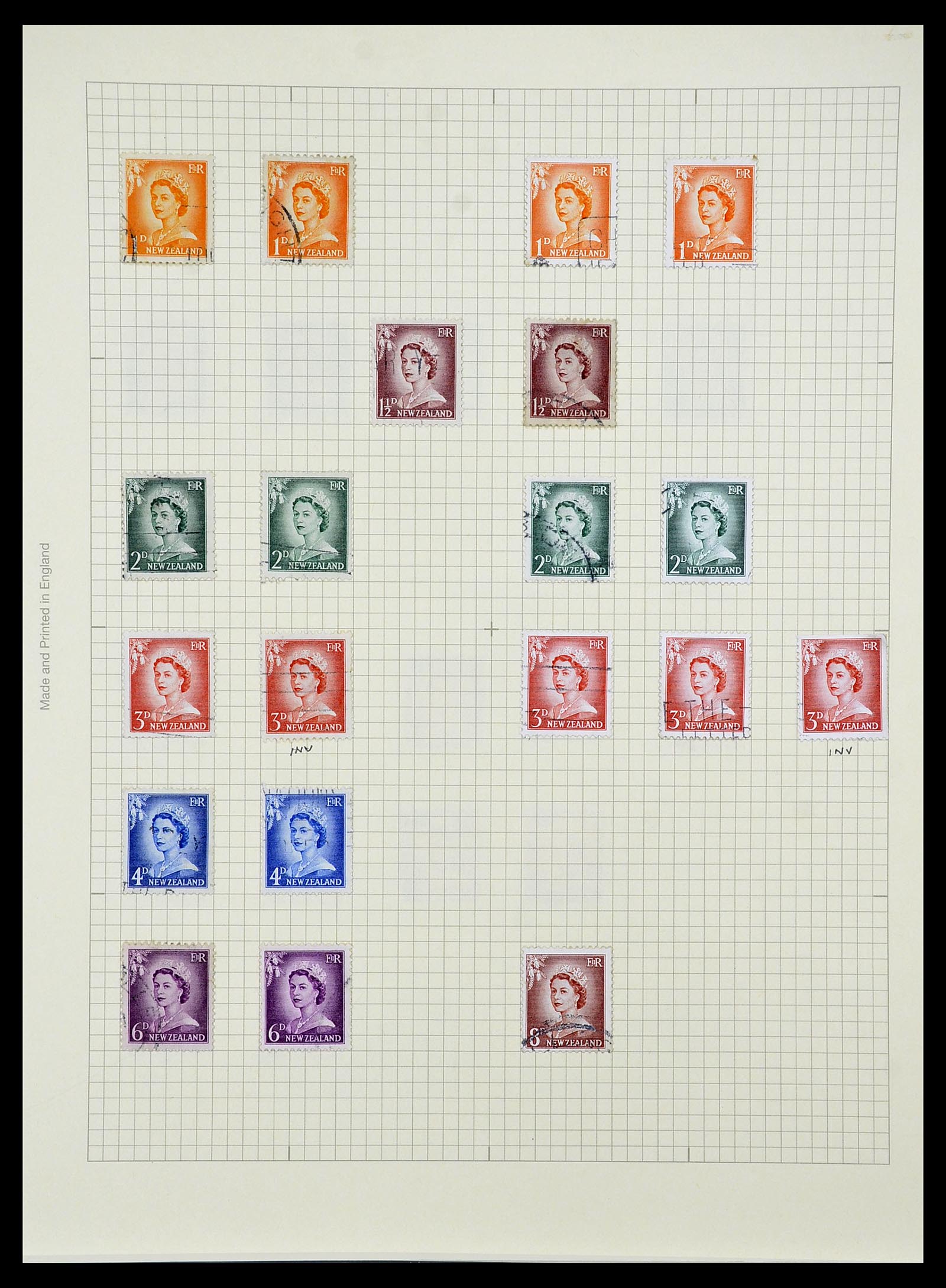 34209 085 - Postzegelverzameling 34209 Nieuw Zeeland 1864-2012.