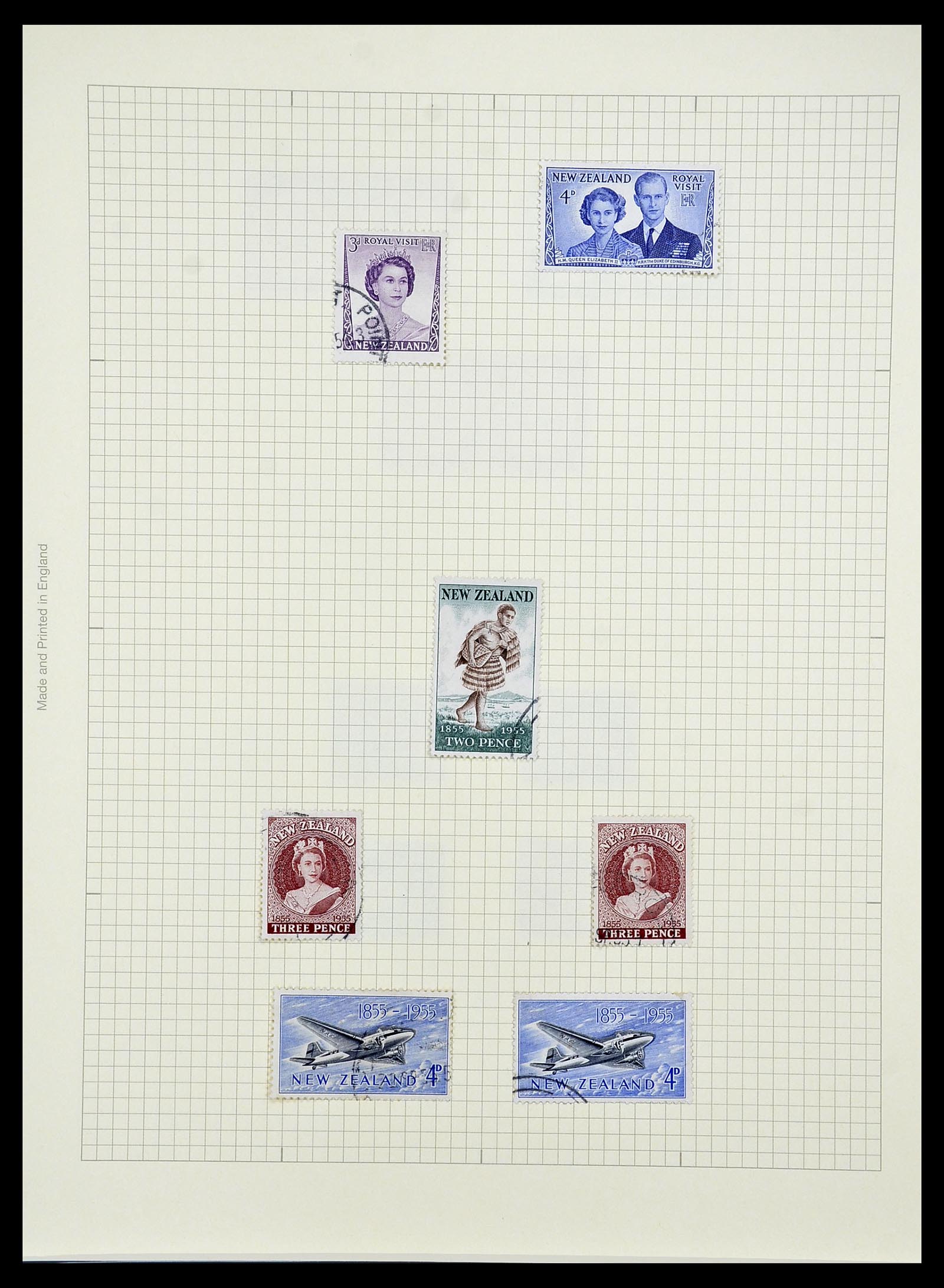 34209 087 - Postzegelverzameling 34209 Nieuw Zeeland 1864-2012.