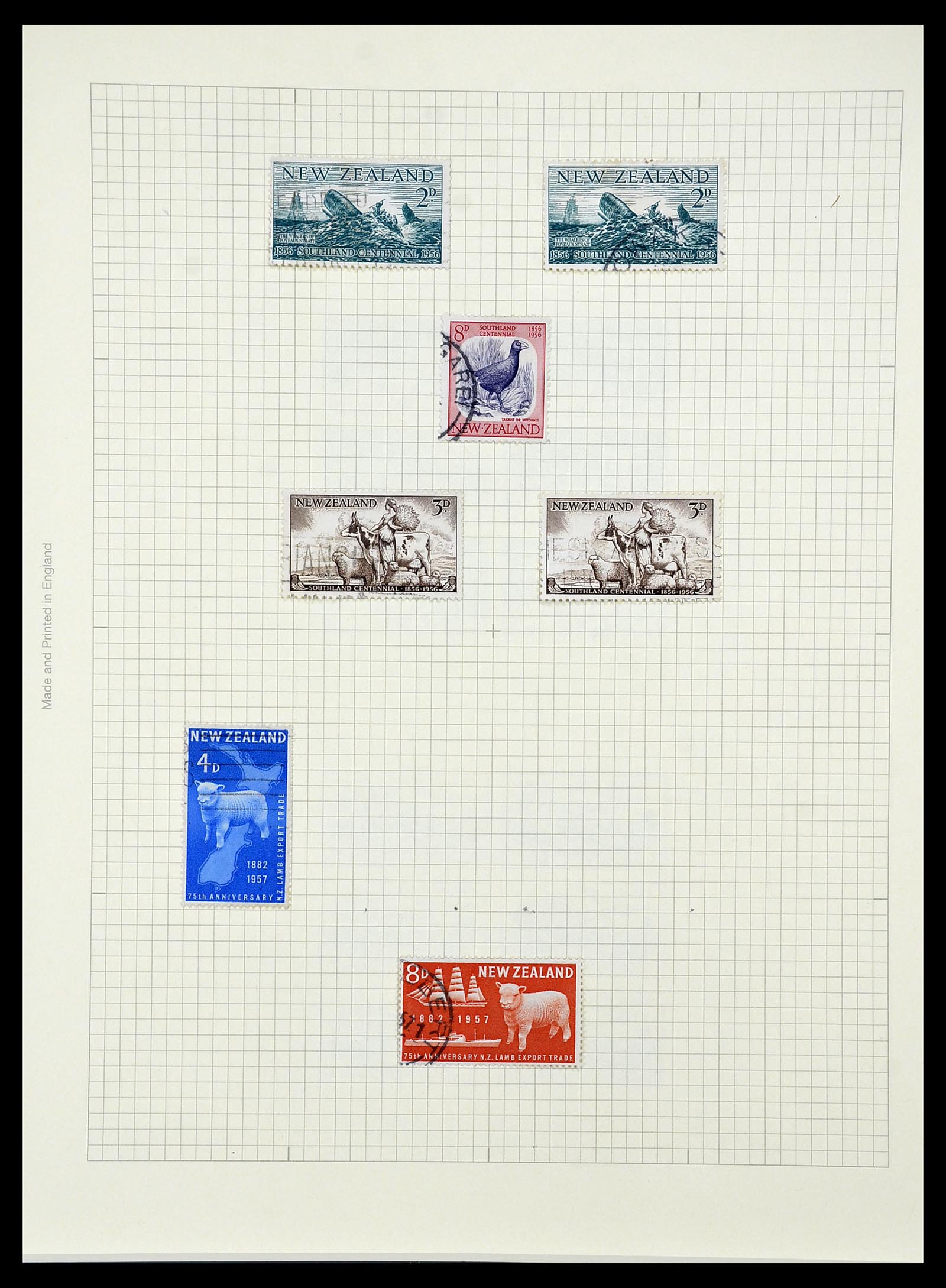 34209 089 - Postzegelverzameling 34209 Nieuw Zeeland 1864-2012.