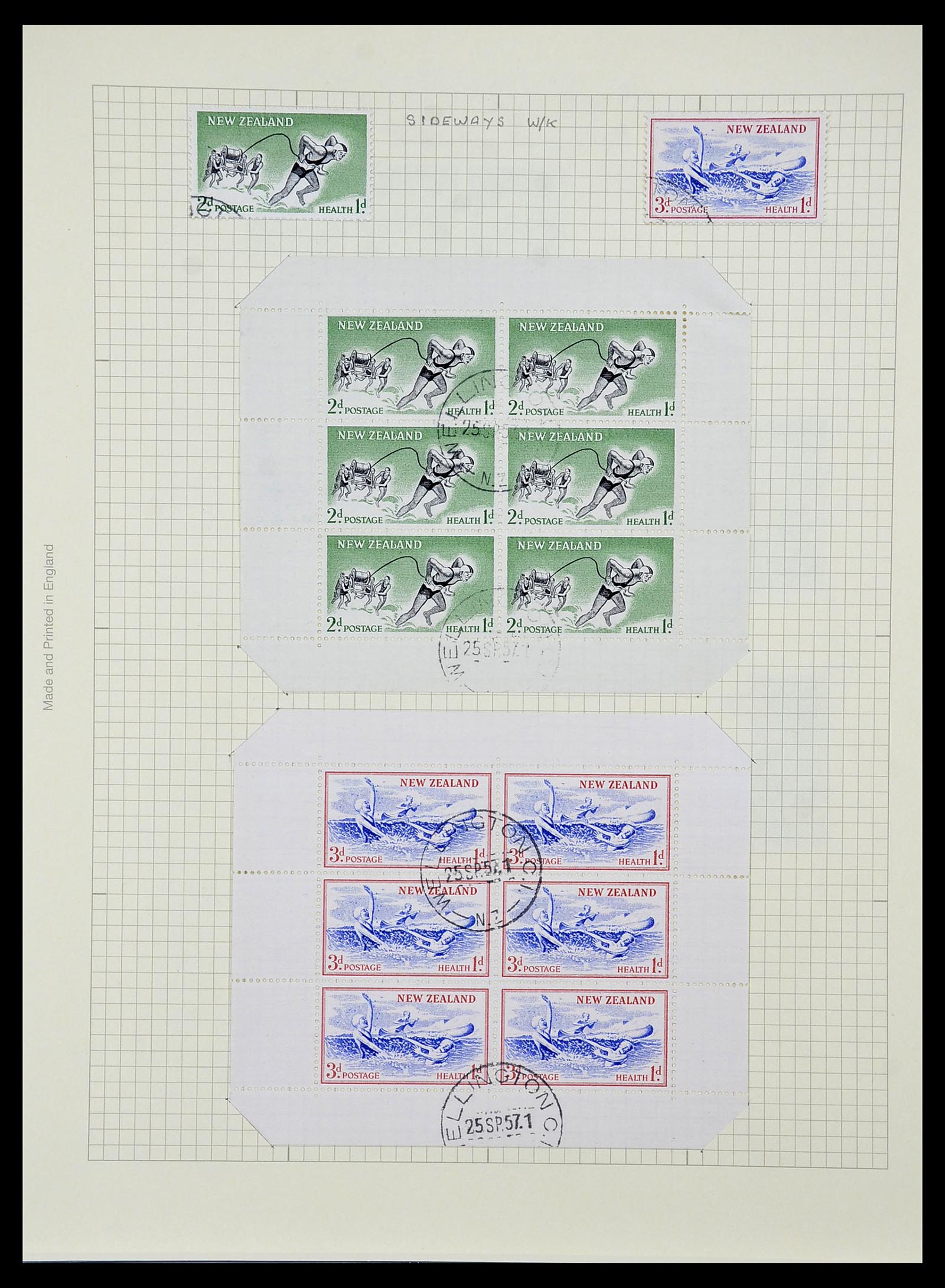34209 091 - Postzegelverzameling 34209 Nieuw Zeeland 1864-2012.