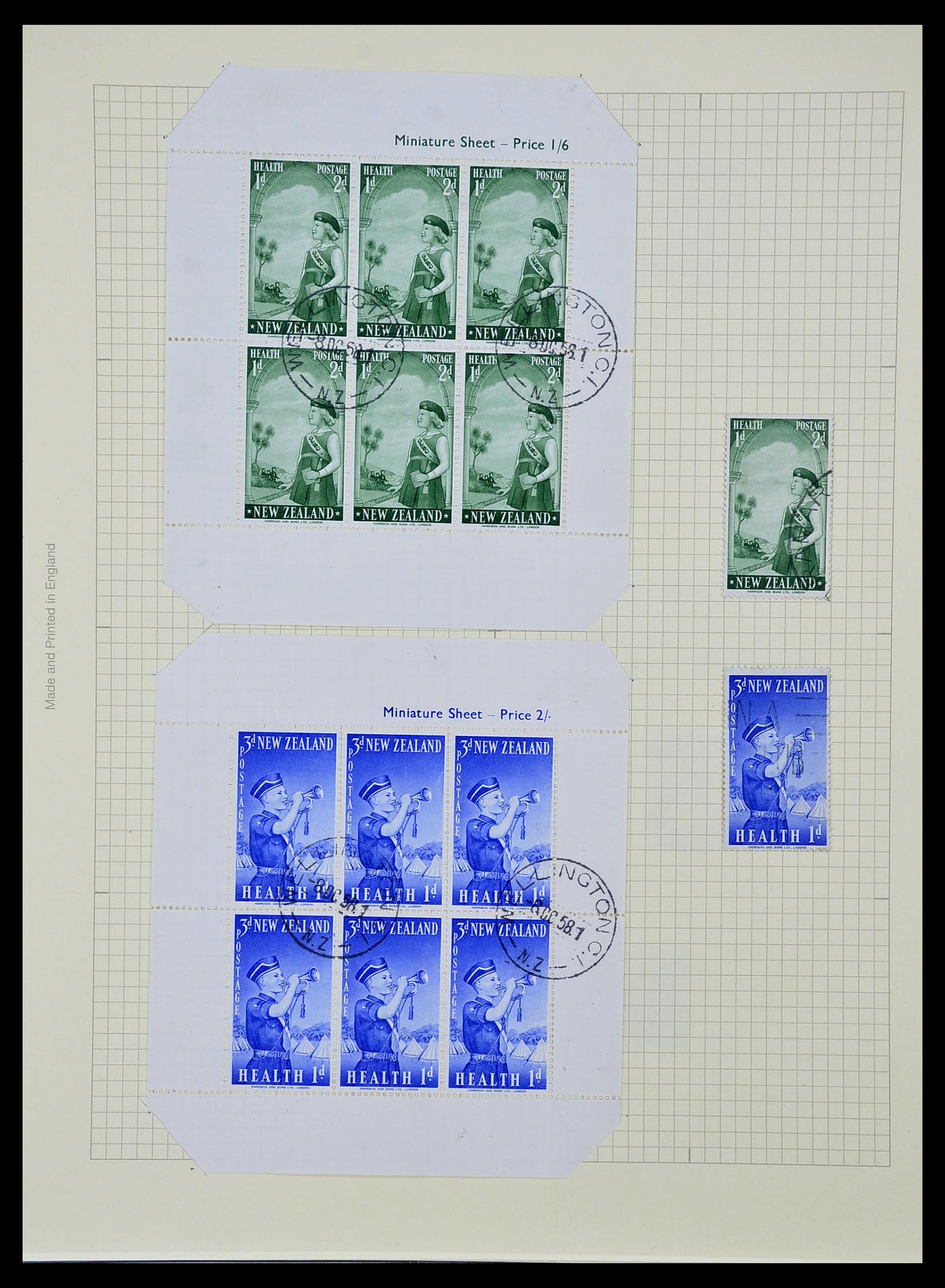 34209 092 - Postzegelverzameling 34209 Nieuw Zeeland 1864-2012.