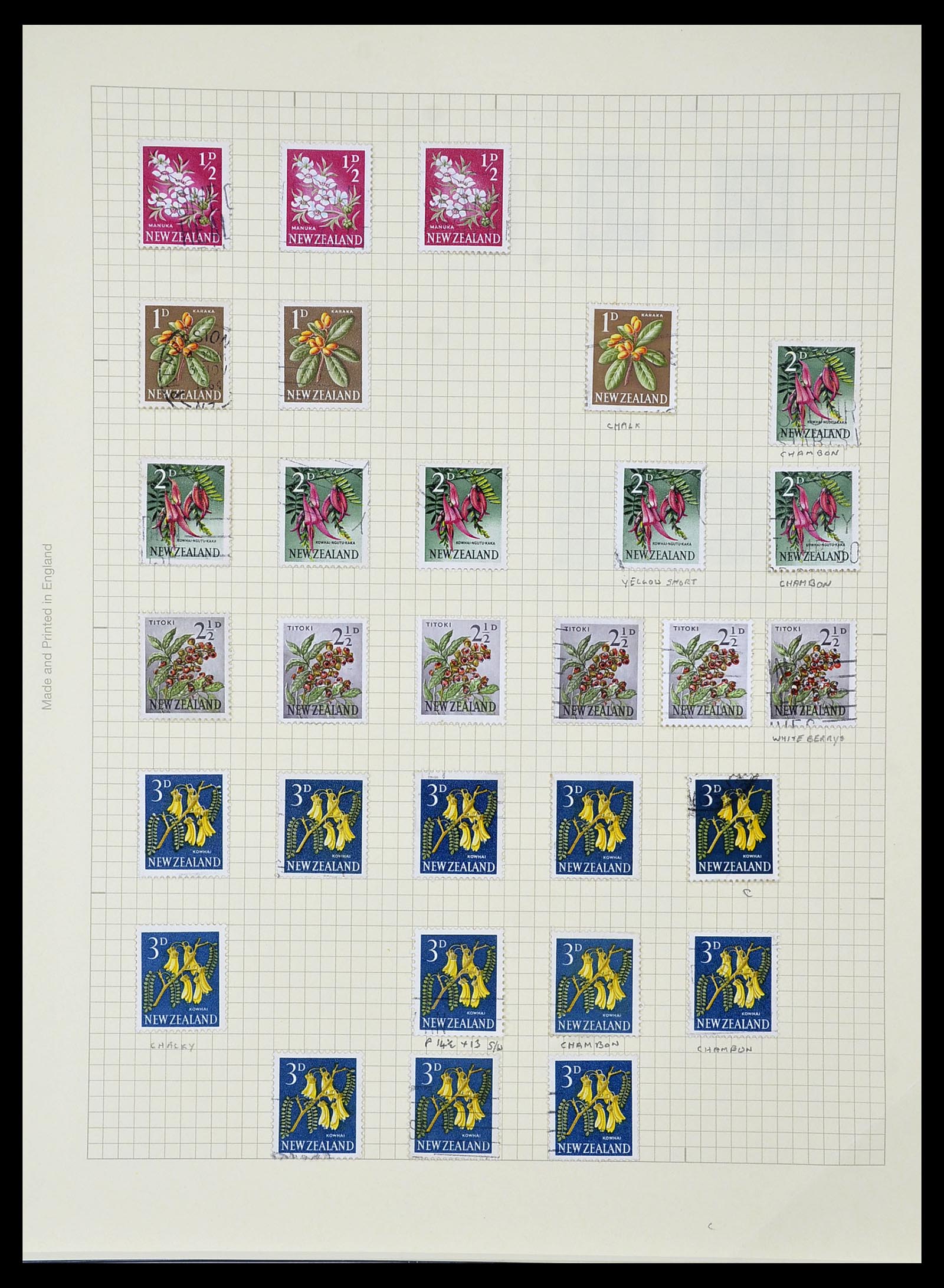 34209 096 - Postzegelverzameling 34209 Nieuw Zeeland 1864-2012.