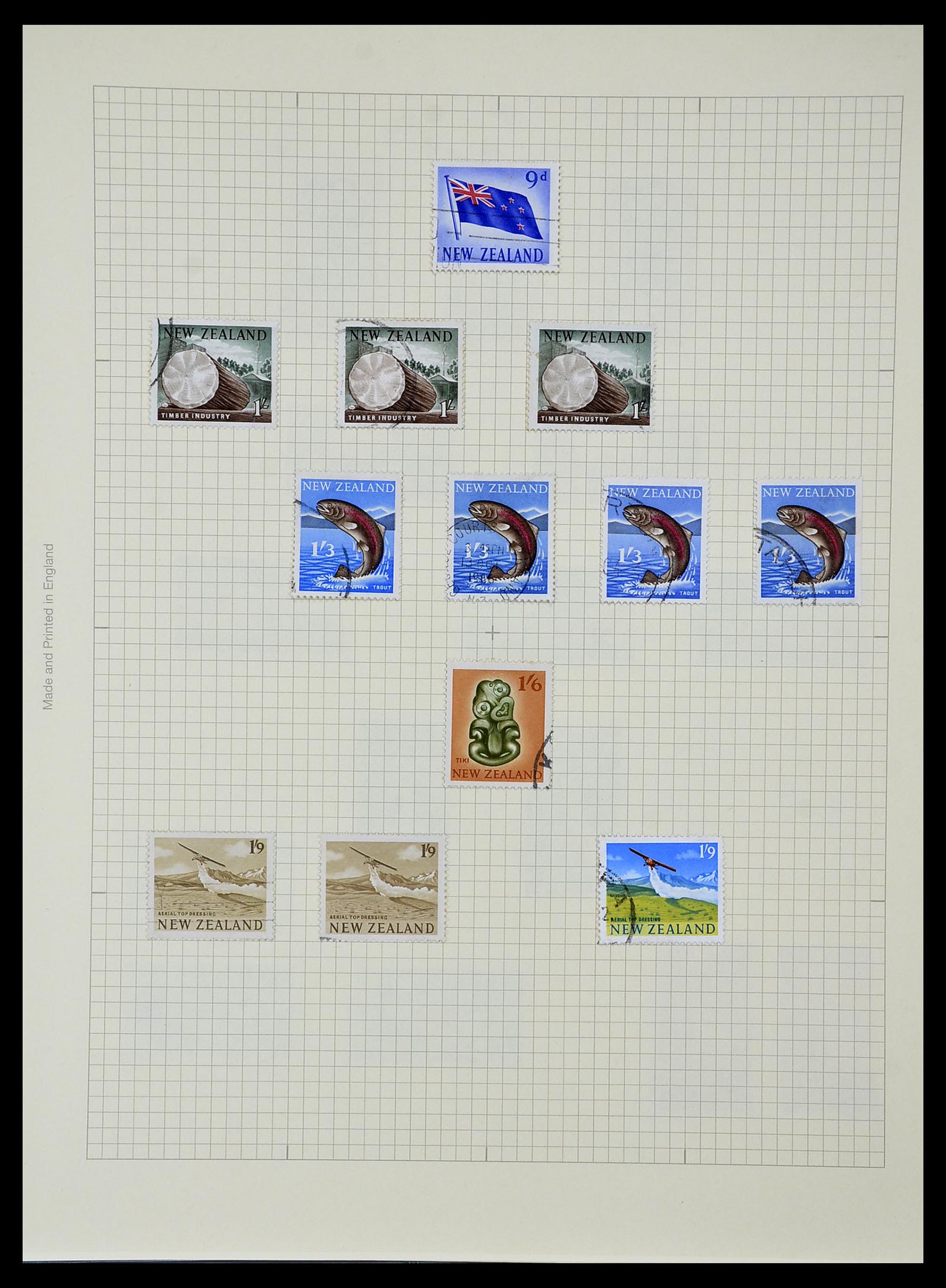 34209 099 - Postzegelverzameling 34209 Nieuw Zeeland 1864-2012.