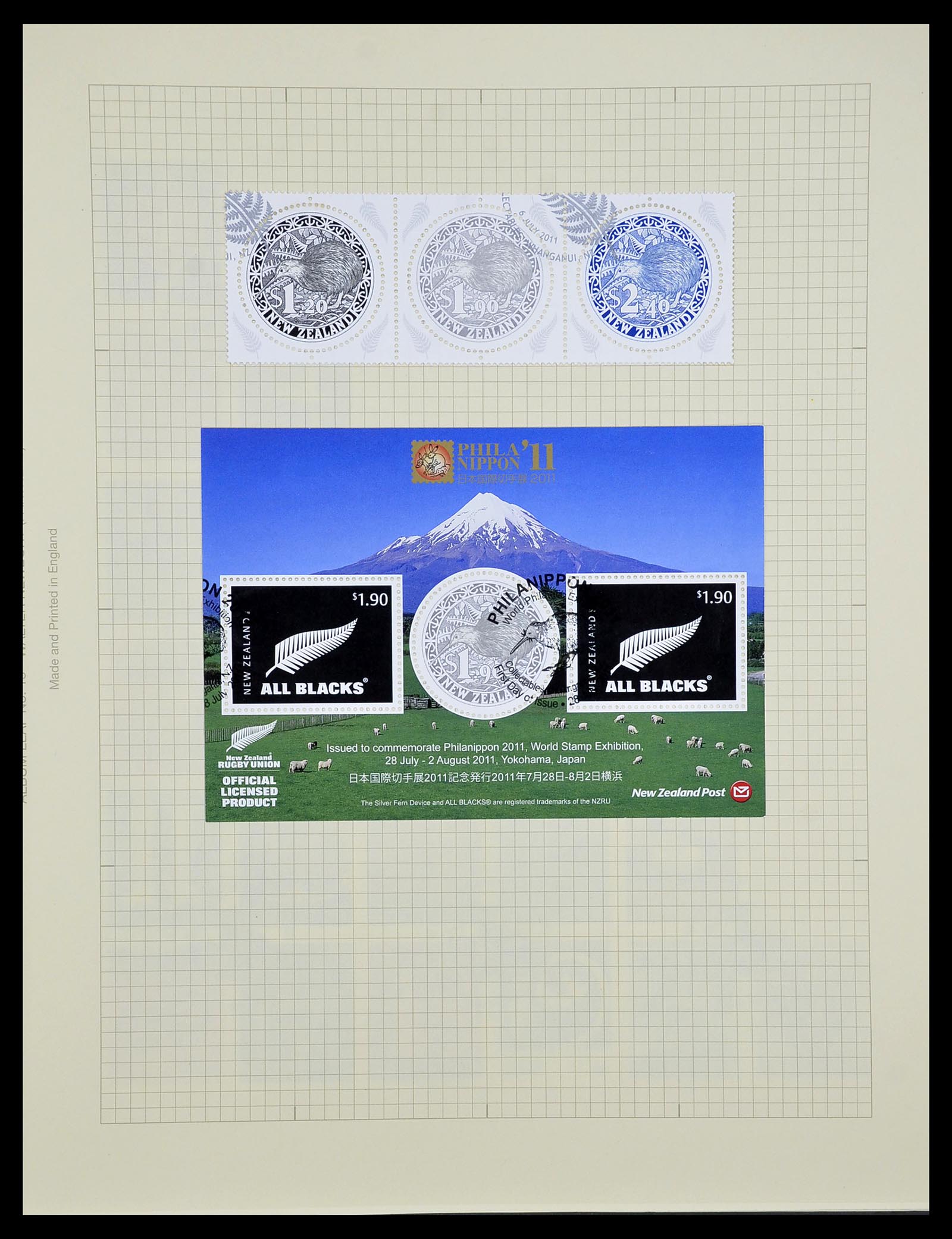 34209 481 - Stamp collection 34209 New Zealand 1864-2012.