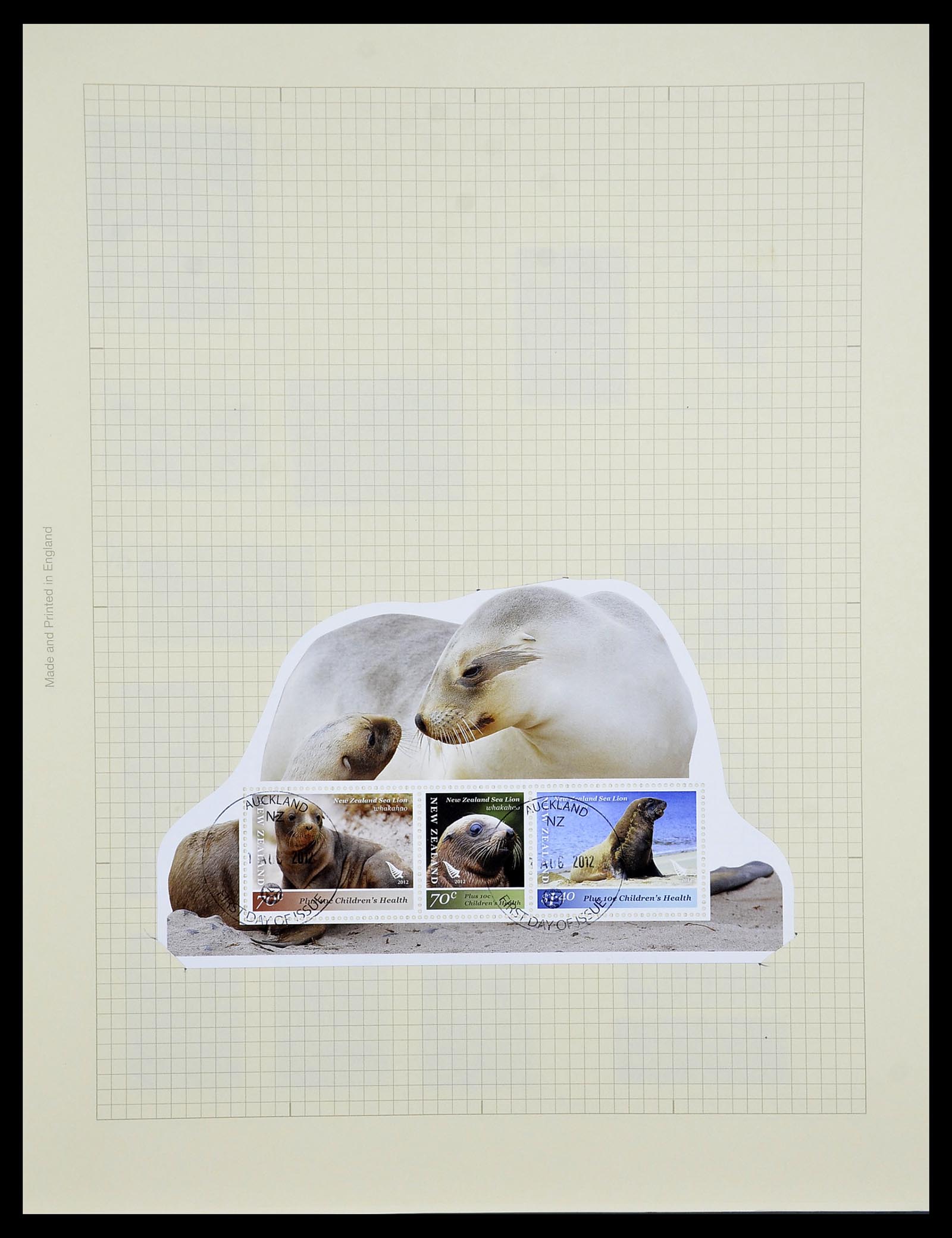 34209 486 - Postzegelverzameling 34209 Nieuw Zeeland 1864-2012.