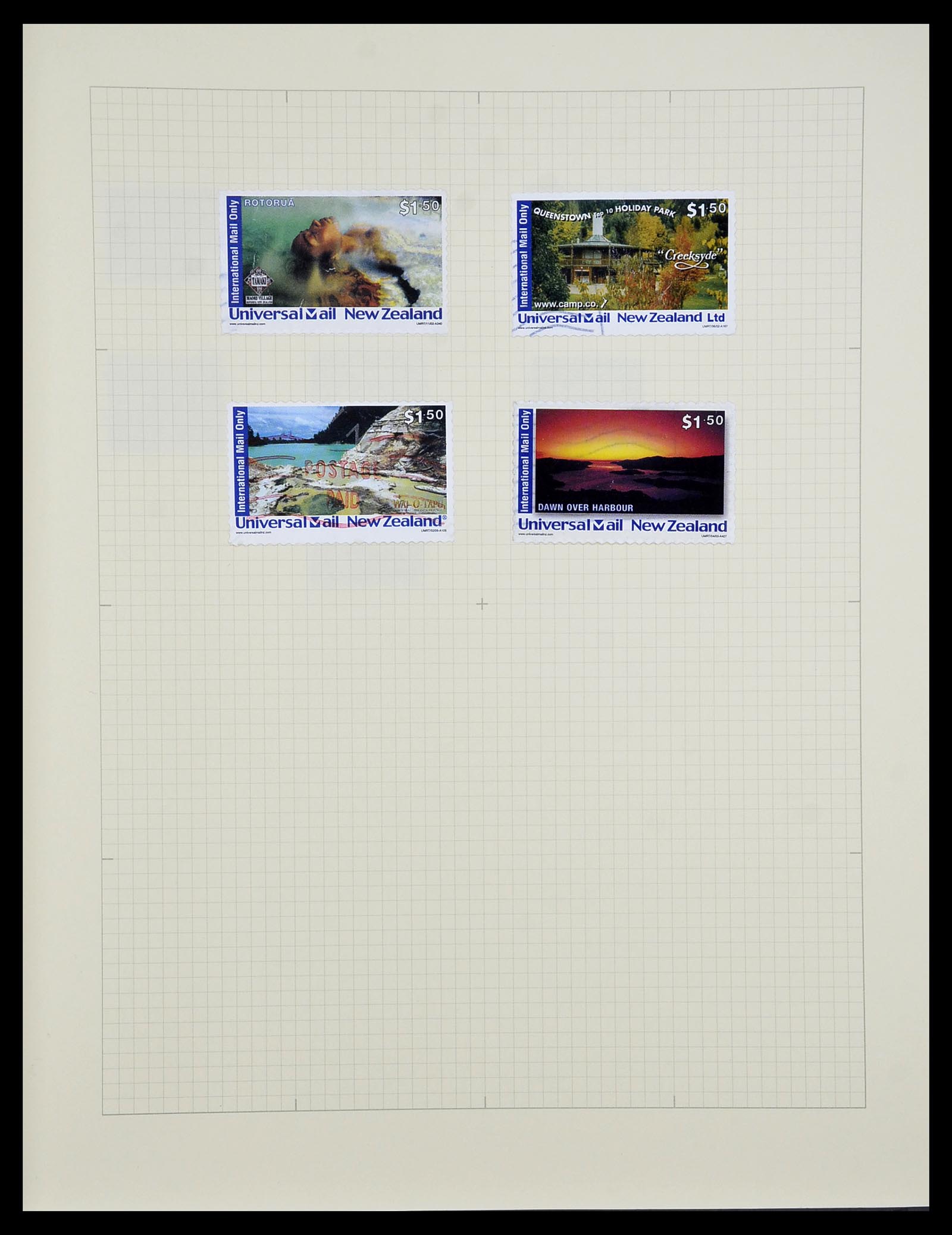 34209 490 - Postzegelverzameling 34209 Nieuw Zeeland 1864-2012.