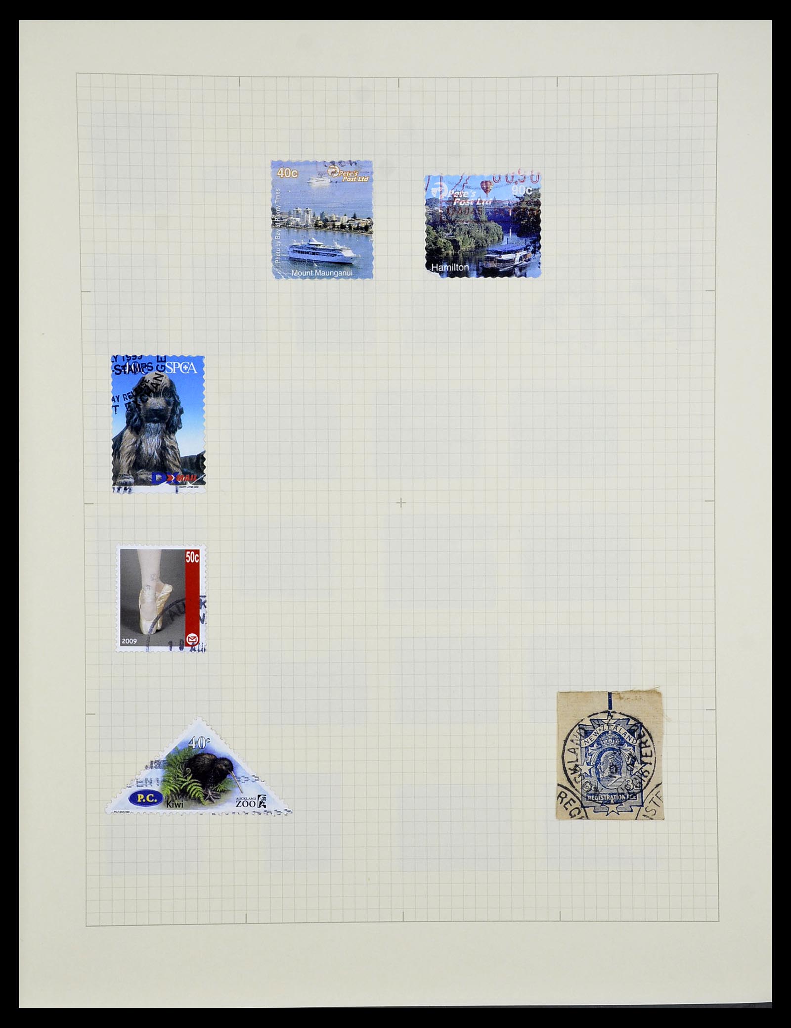 34209 494 - Postzegelverzameling 34209 Nieuw Zeeland 1864-2012.