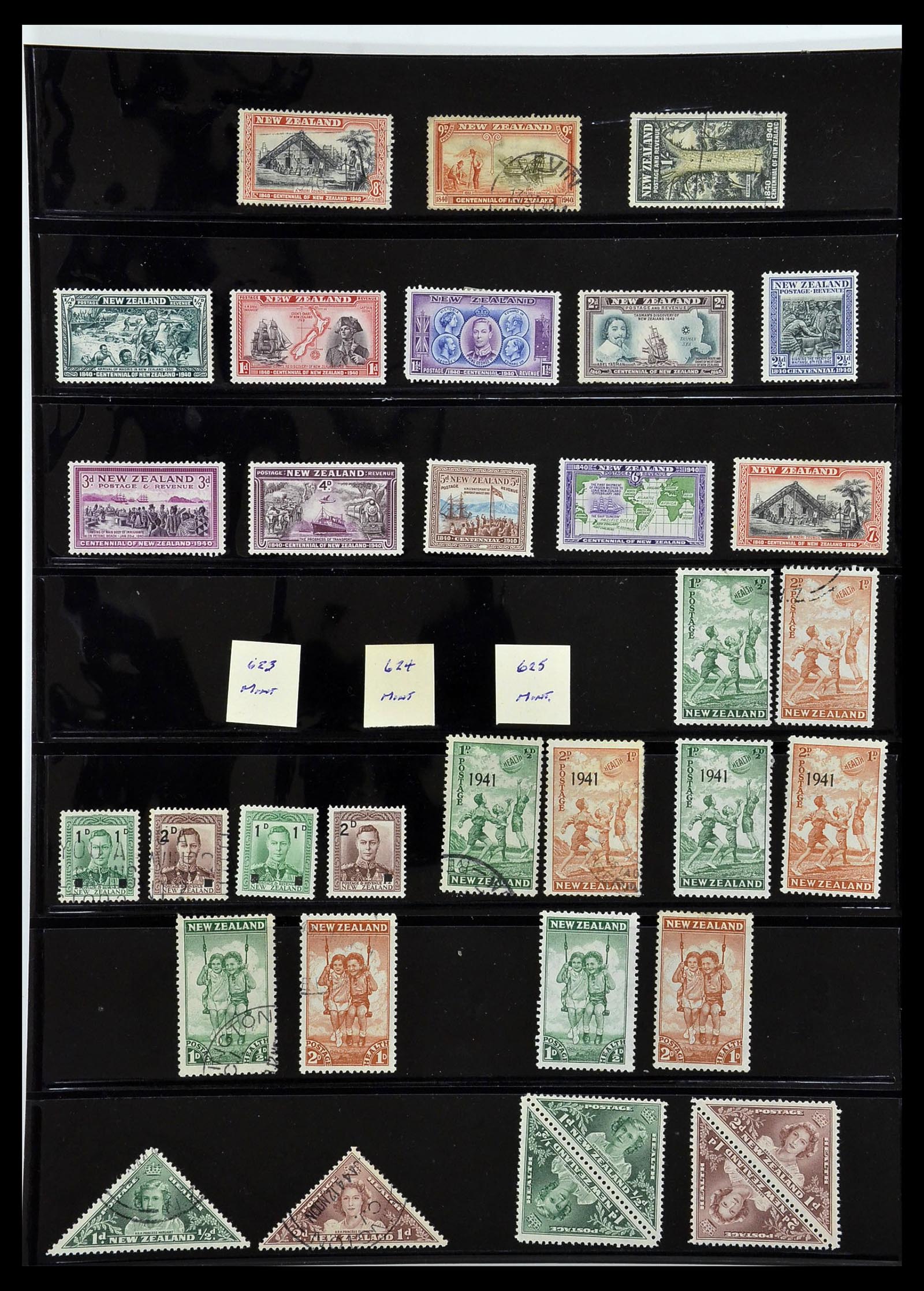 34210 006 - Postzegelverzameling 34210 Nieuw Zeeland 1870-2010.
