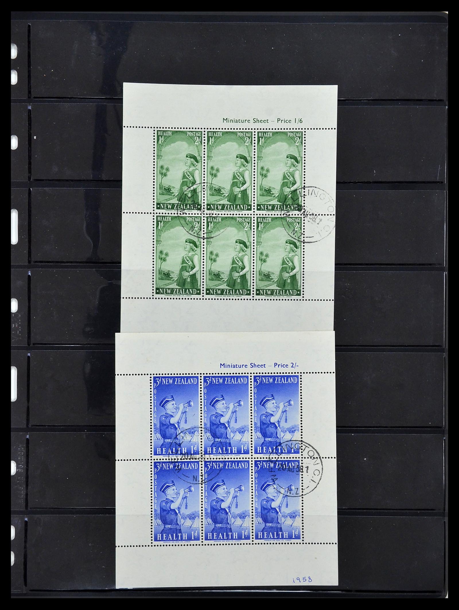 34210 013 - Stamp collection 34210 New Zealand 1870-2010.