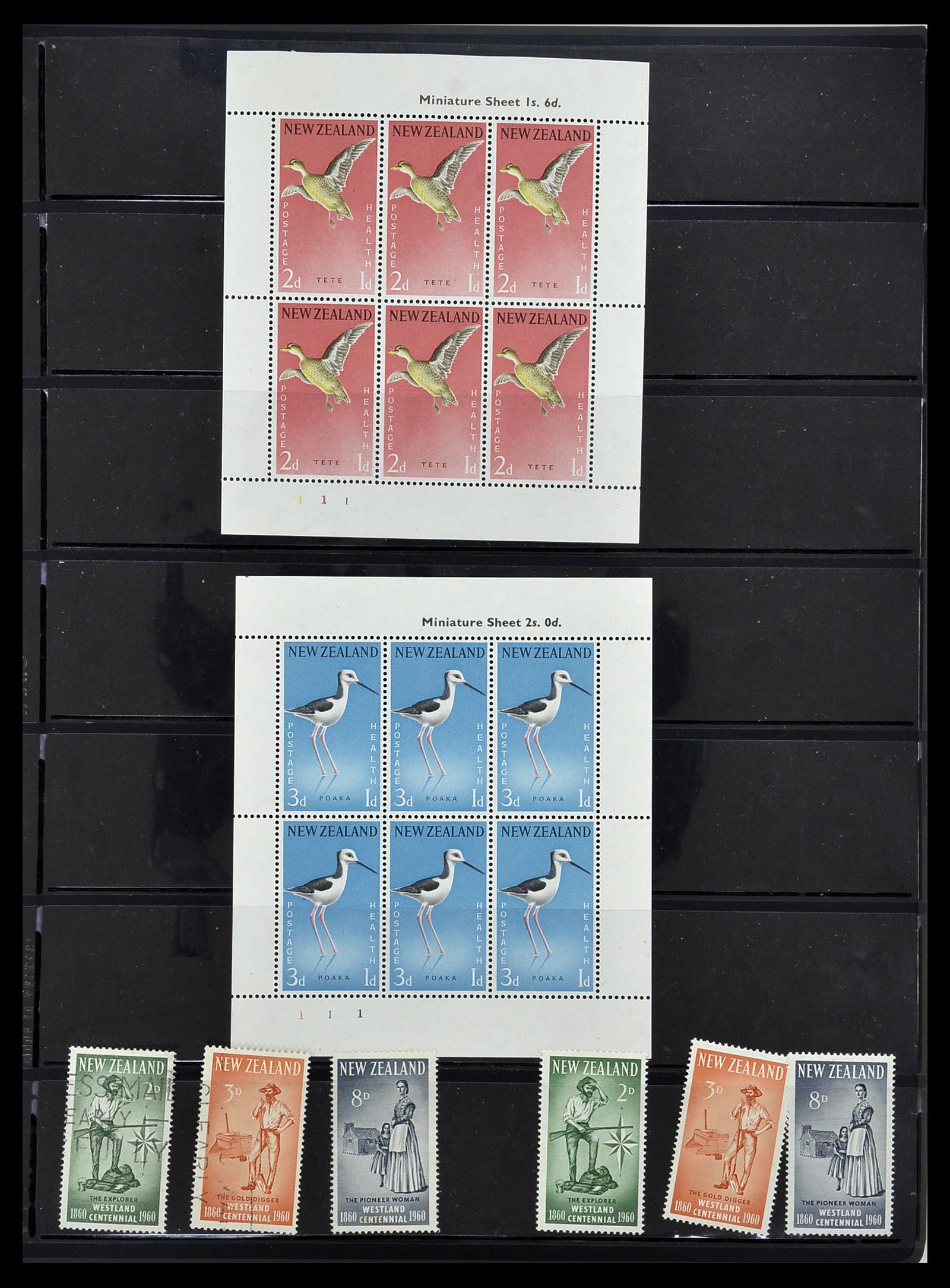 34210 015 - Postzegelverzameling 34210 Nieuw Zeeland 1870-2010.