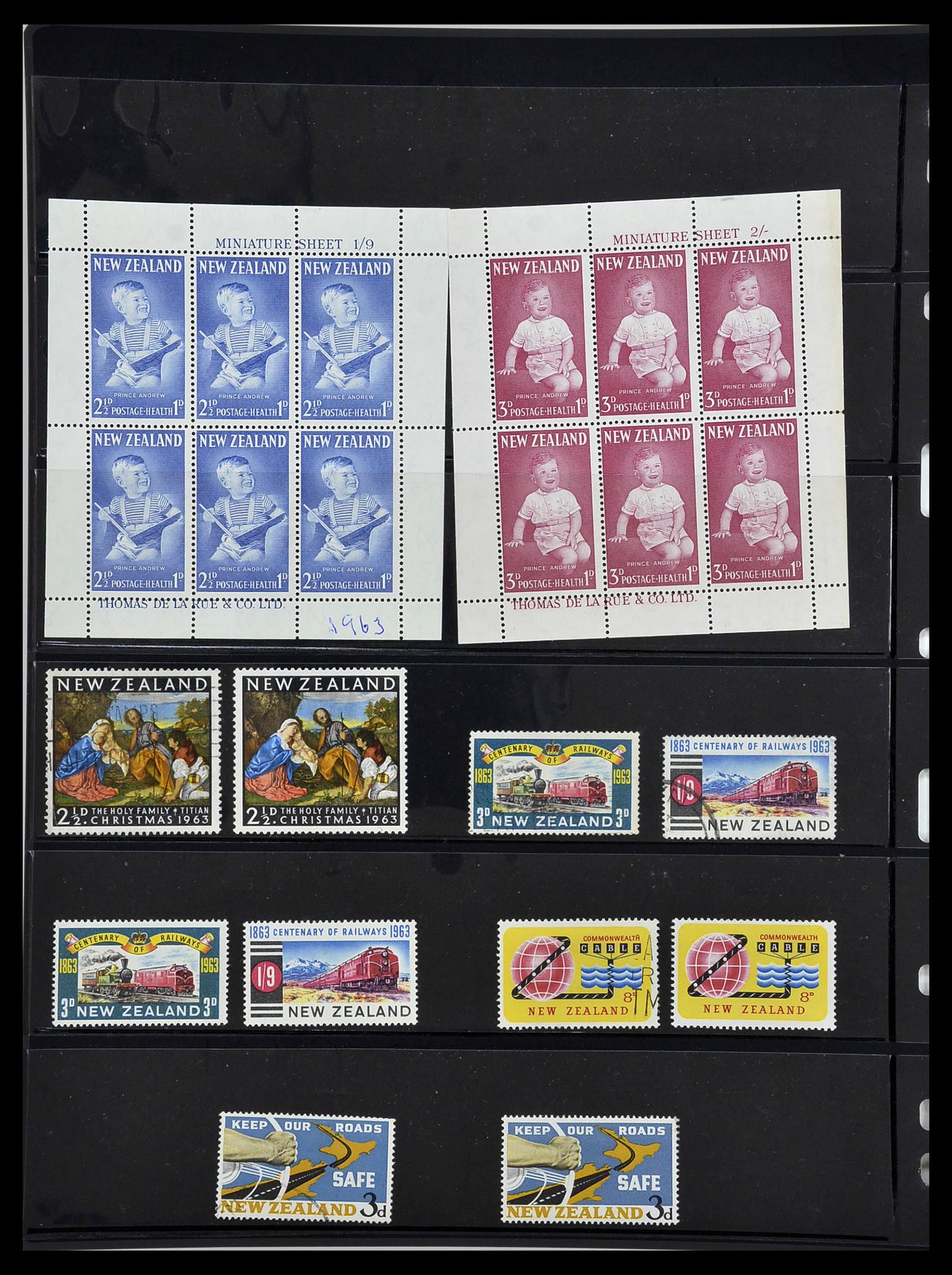34210 020 - Postzegelverzameling 34210 Nieuw Zeeland 1870-2010.