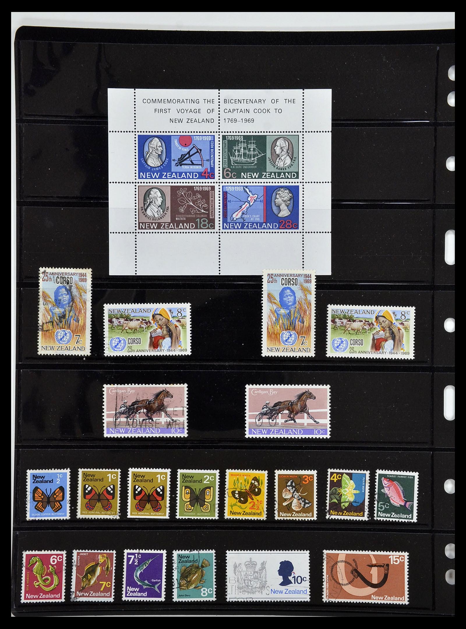 34210 030 - Postzegelverzameling 34210 Nieuw Zeeland 1870-2010.