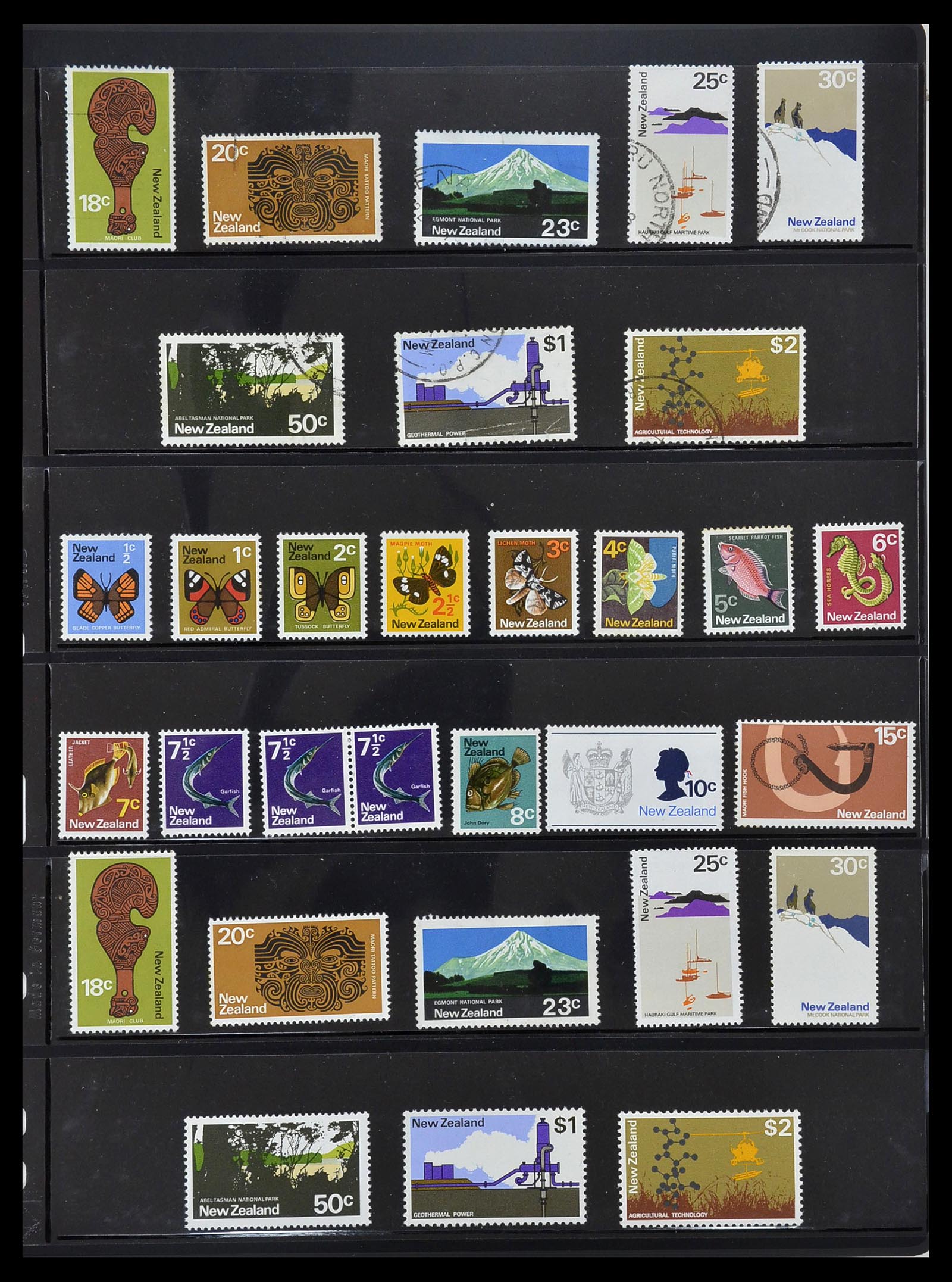 34210 032 - Postzegelverzameling 34210 Nieuw Zeeland 1870-2010.
