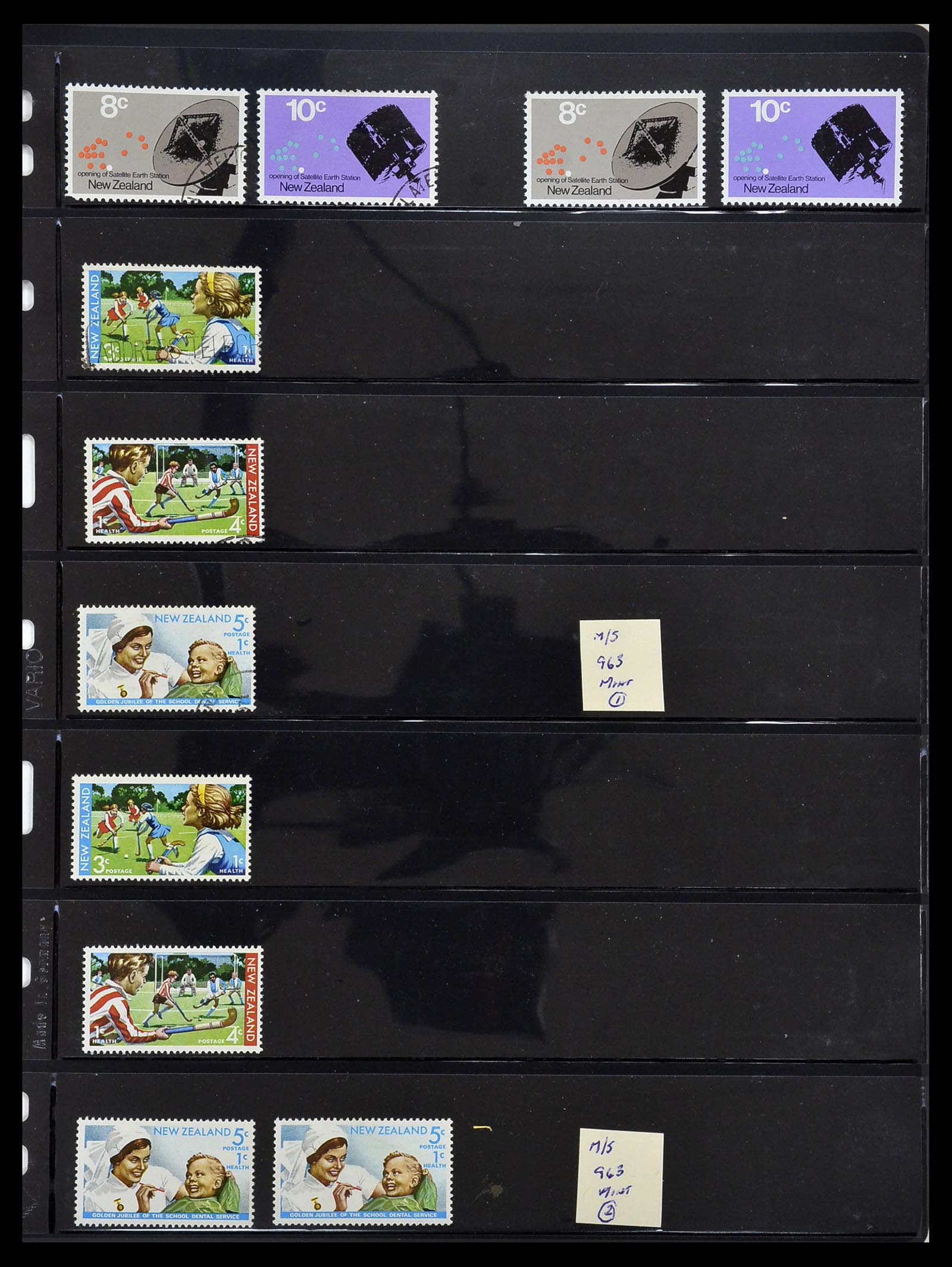 34210 036 - Postzegelverzameling 34210 Nieuw Zeeland 1870-2010.