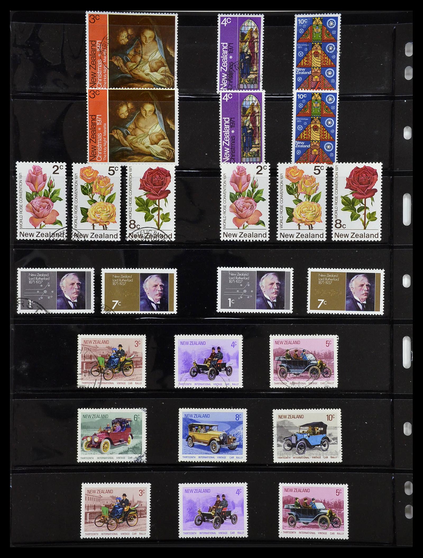 34210 037 - Postzegelverzameling 34210 Nieuw Zeeland 1870-2010.
