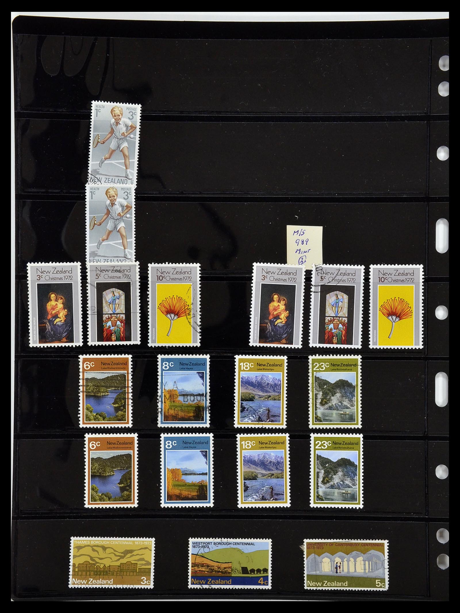 34210 039 - Postzegelverzameling 34210 Nieuw Zeeland 1870-2010.