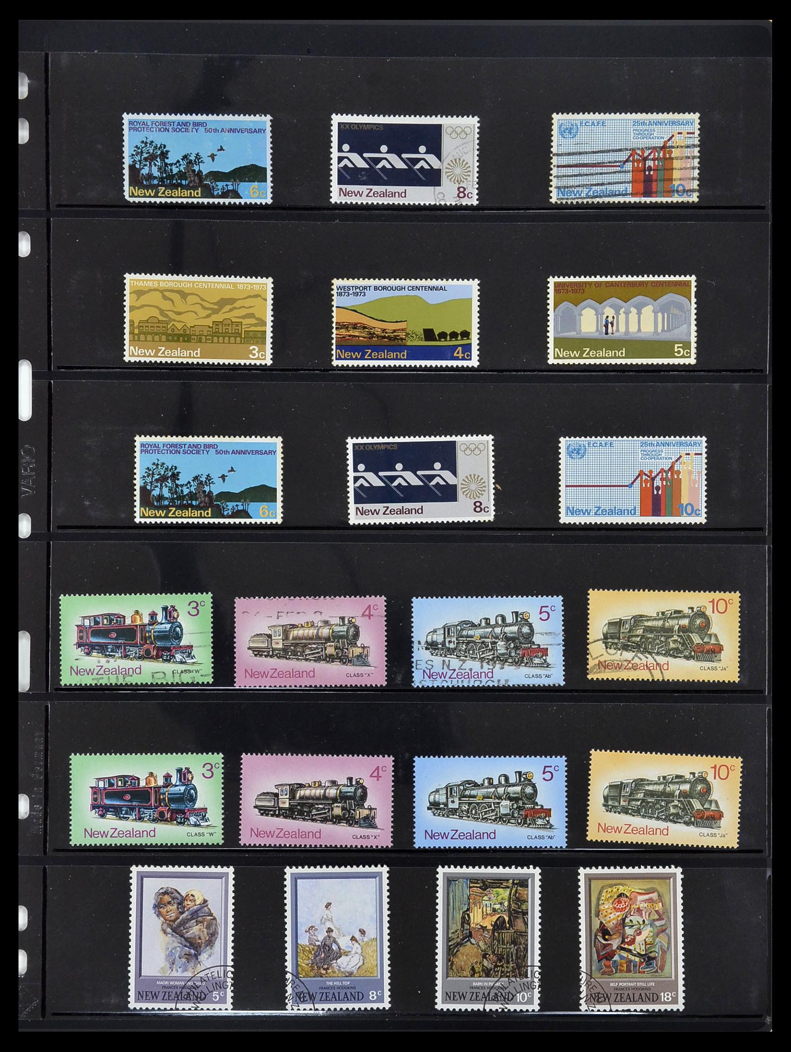 34210 040 - Stamp collection 34210 New Zealand 1870-2010.