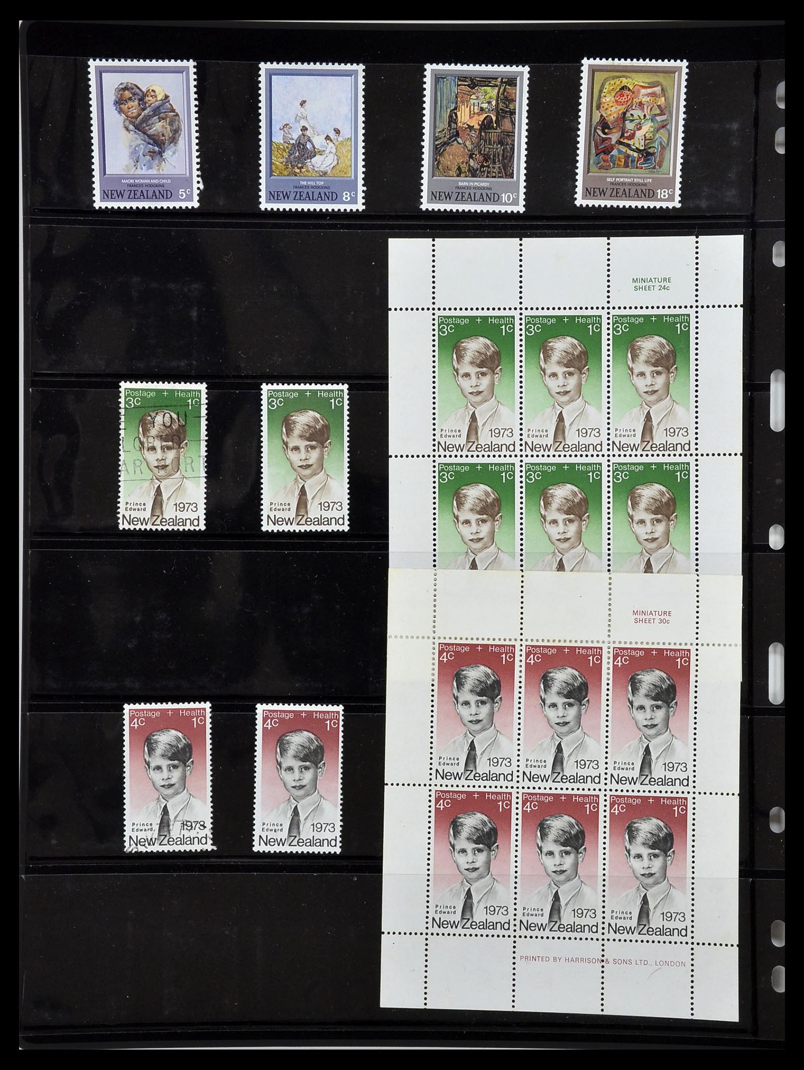 34210 041 - Postzegelverzameling 34210 Nieuw Zeeland 1870-2010.