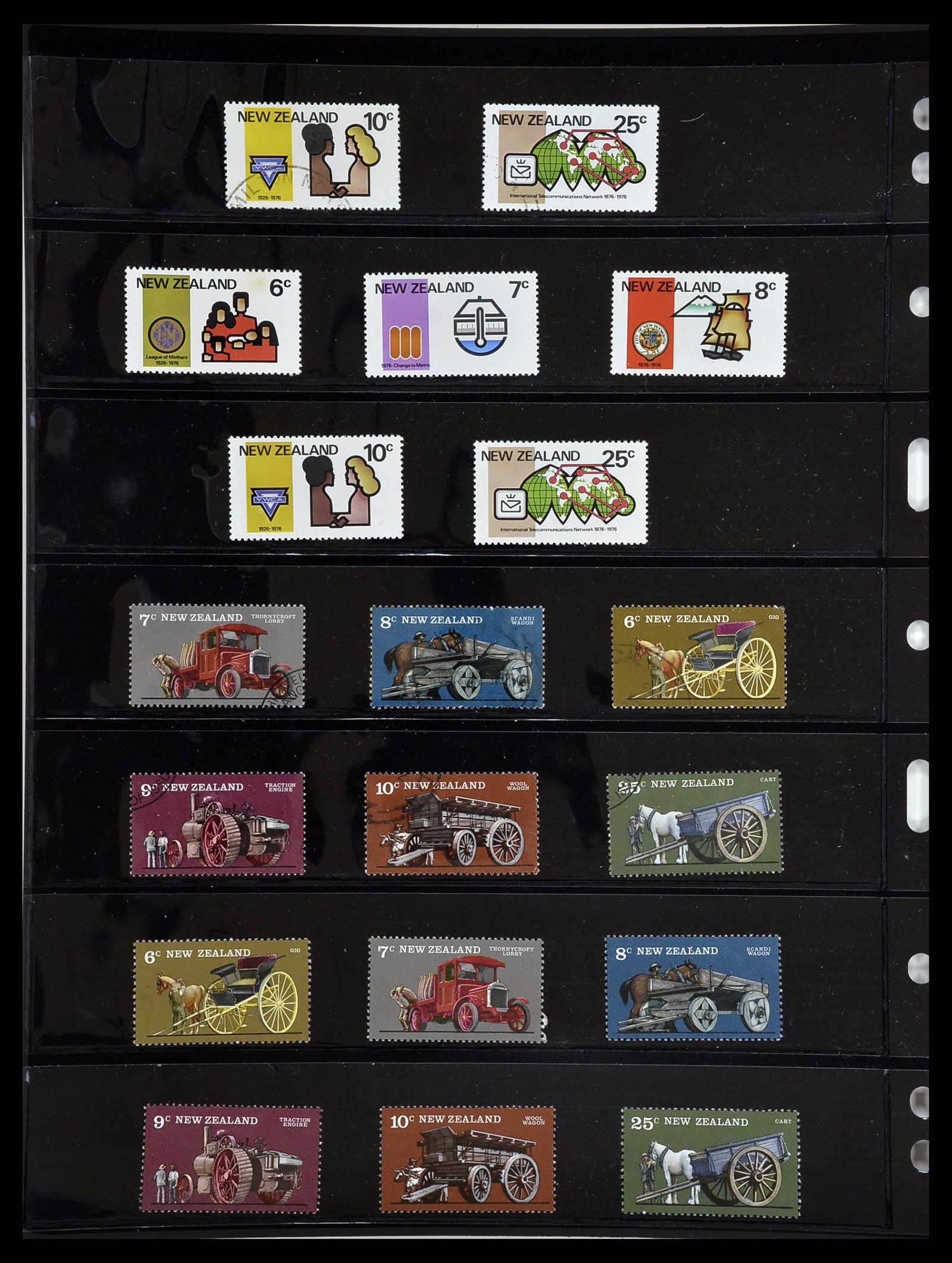 34210 049 - Postzegelverzameling 34210 Nieuw Zeeland 1870-2010.