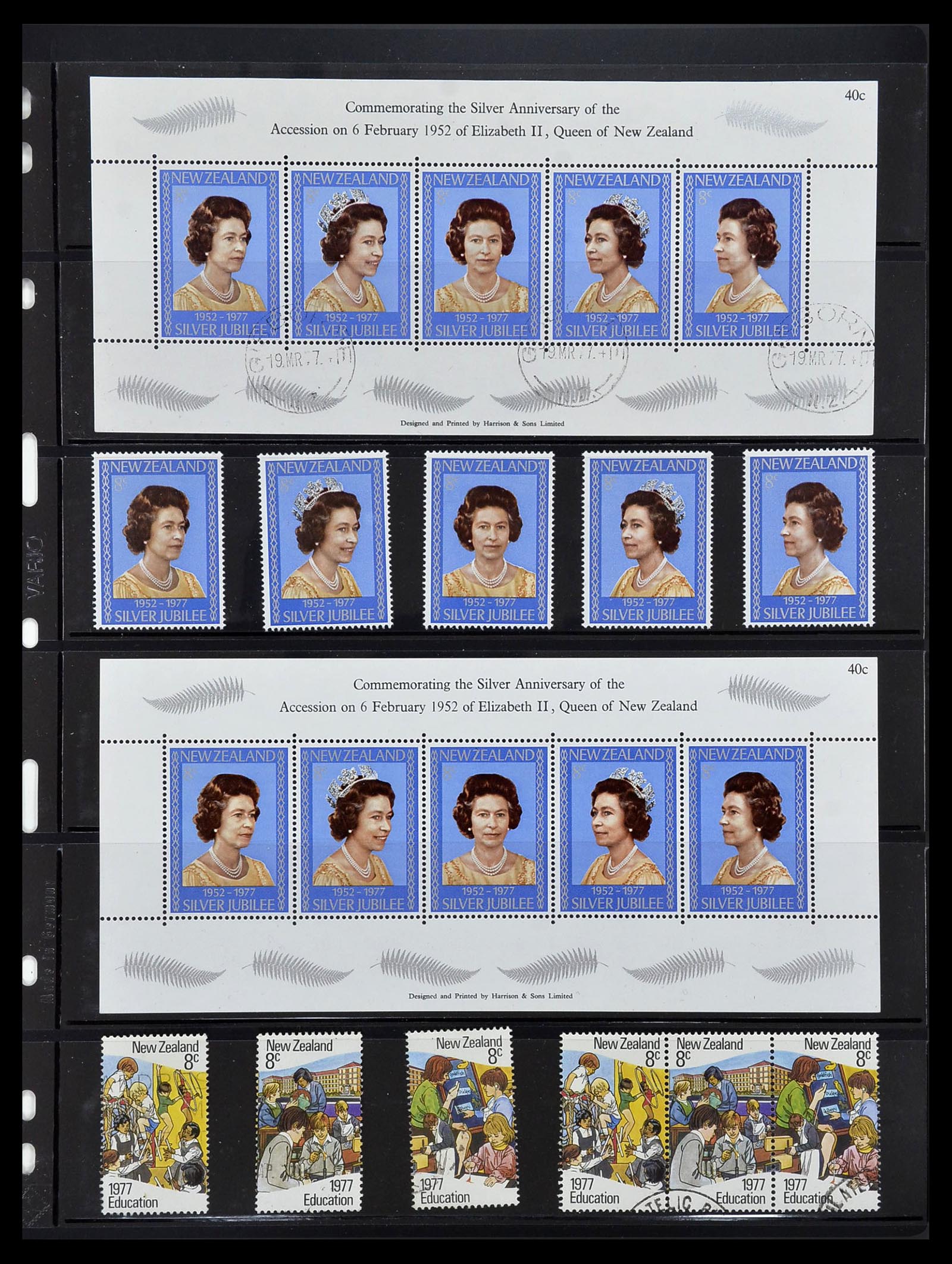 34210 052 - Stamp collection 34210 New Zealand 1870-2010.