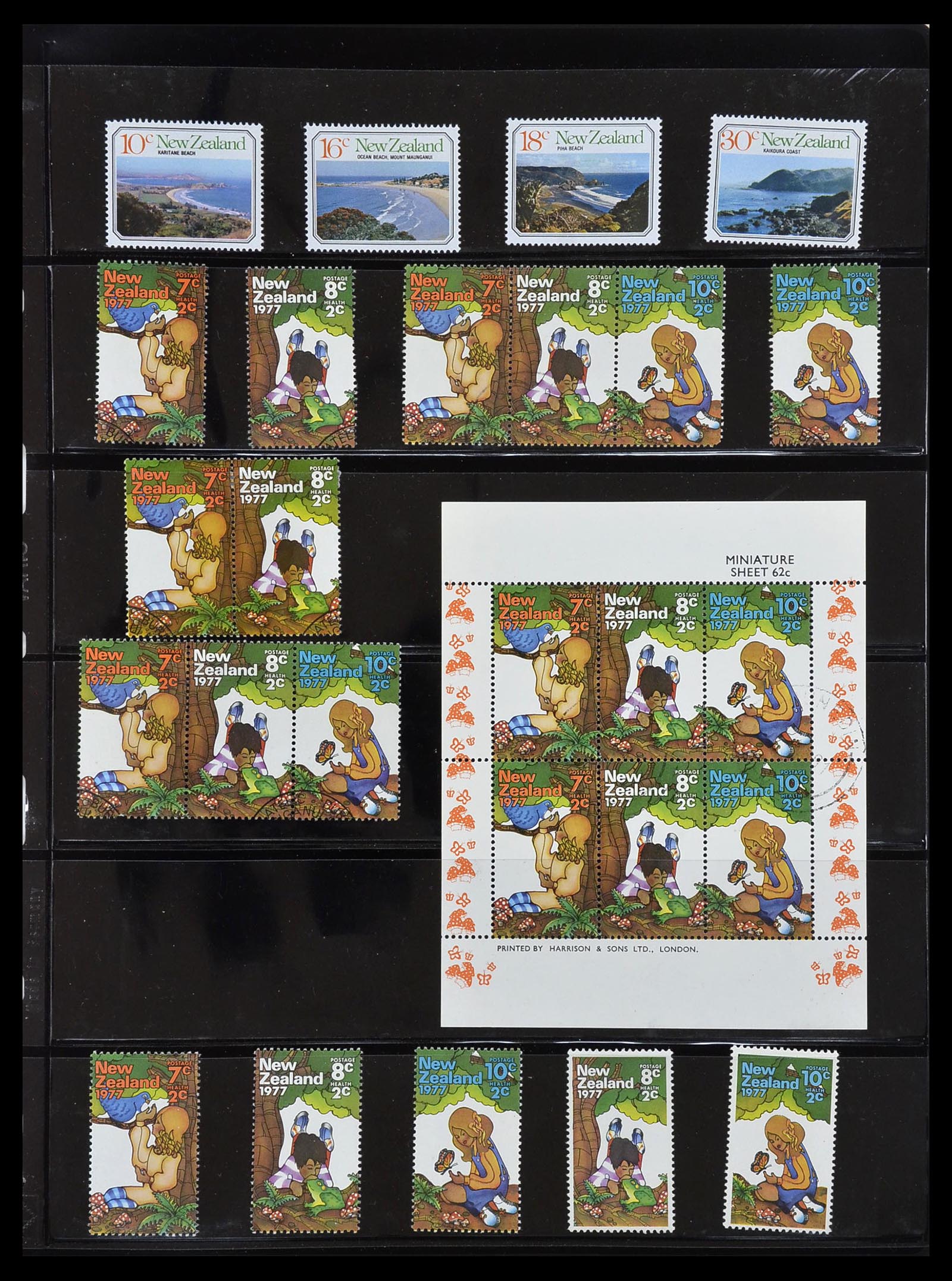 34210 054 - Postzegelverzameling 34210 Nieuw Zeeland 1870-2010.