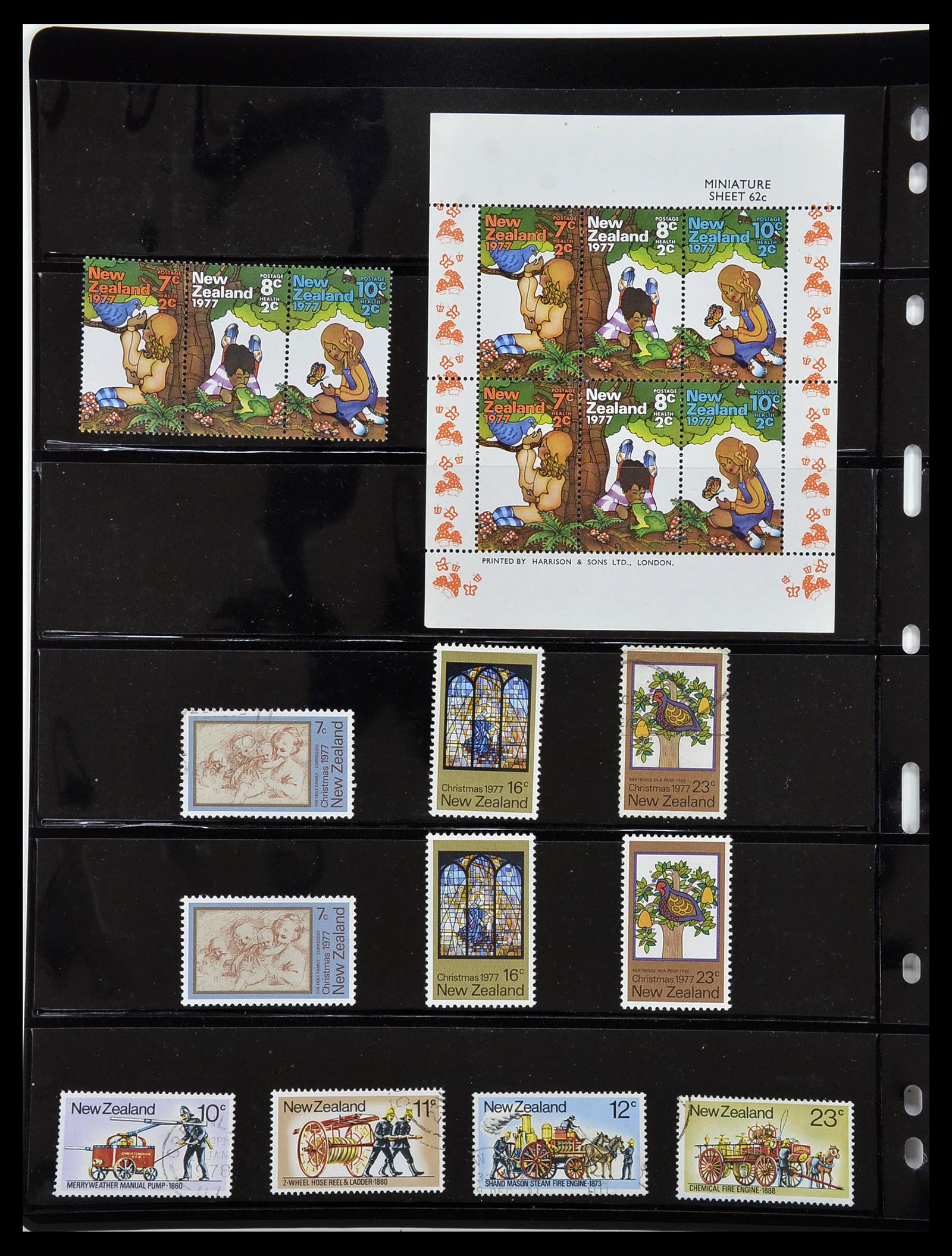 34210 055 - Postzegelverzameling 34210 Nieuw Zeeland 1870-2010.