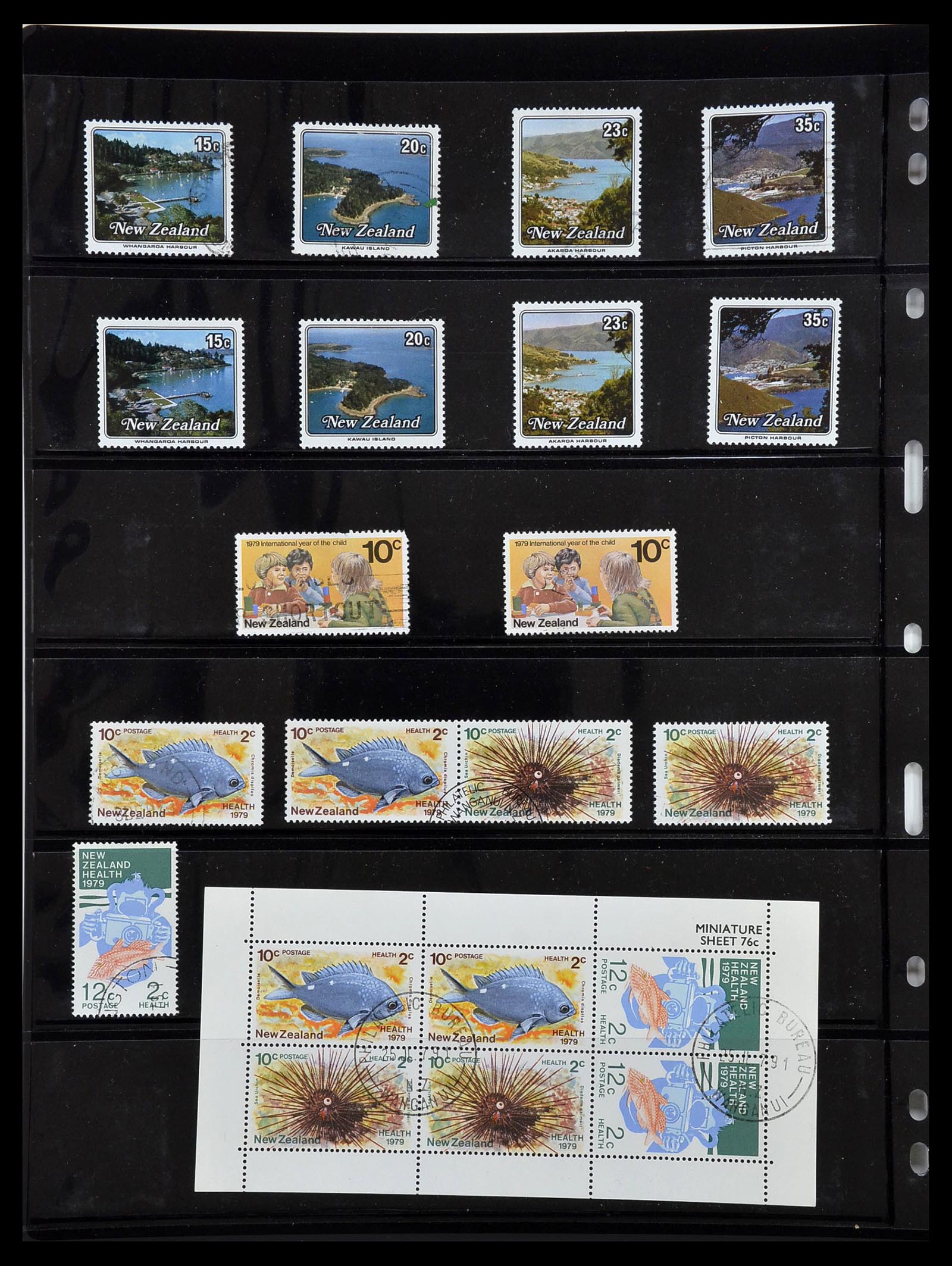 34210 059 - Postzegelverzameling 34210 Nieuw Zeeland 1870-2010.