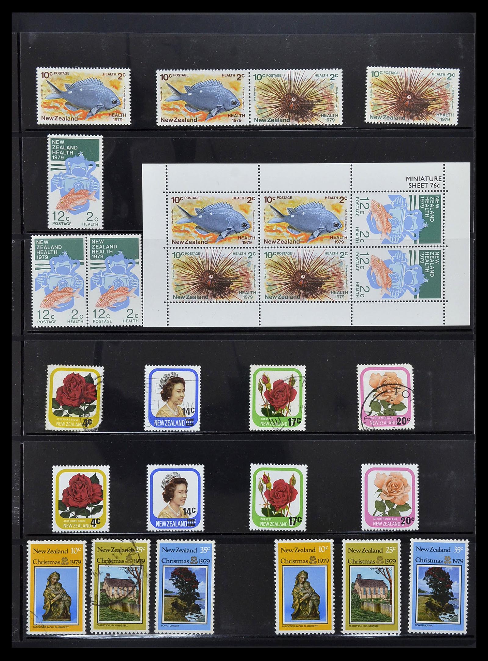34210 060 - Postzegelverzameling 34210 Nieuw Zeeland 1870-2010.
