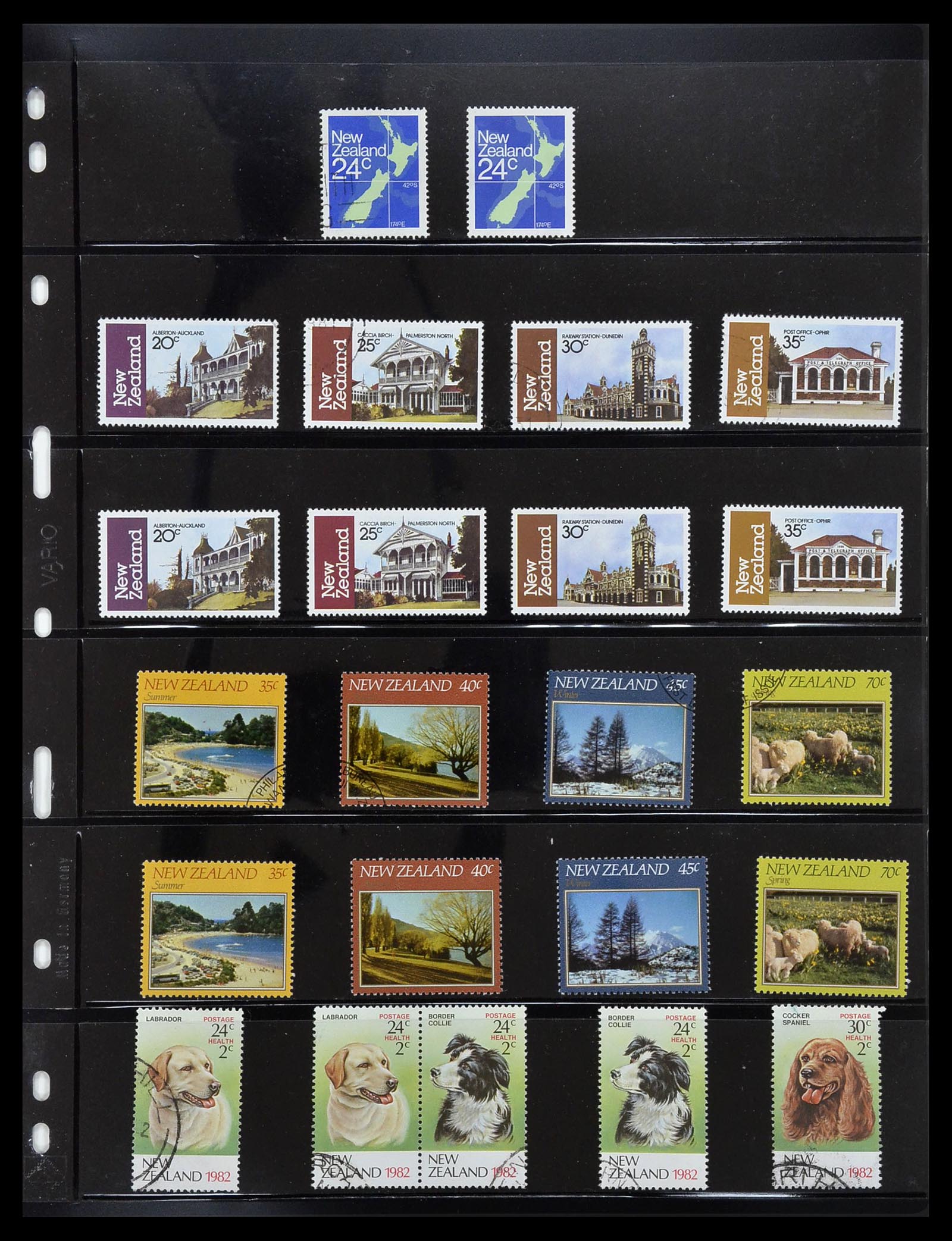 34210 068 - Stamp collection 34210 New Zealand 1870-2010.