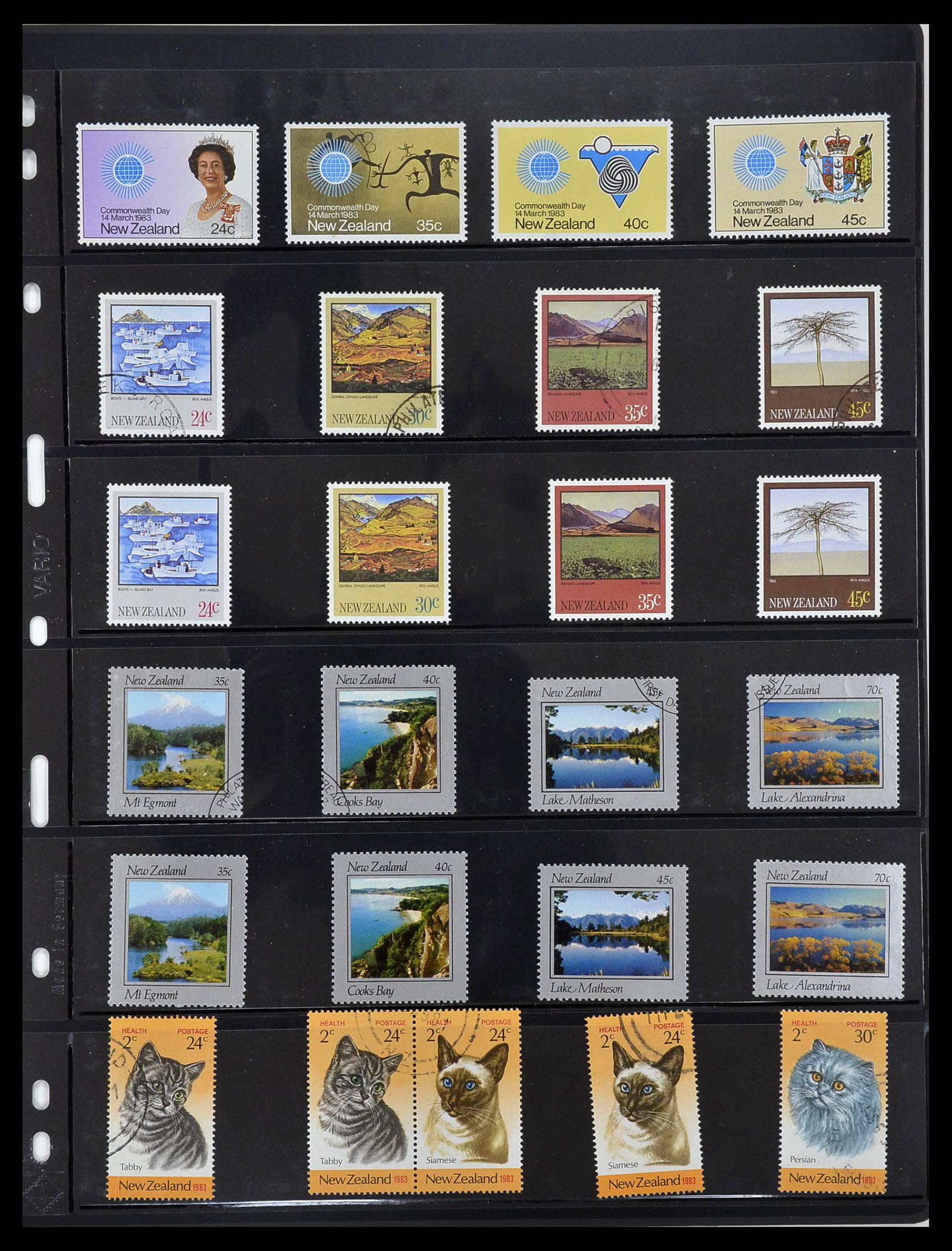 34210 072 - Stamp collection 34210 New Zealand 1870-2010.