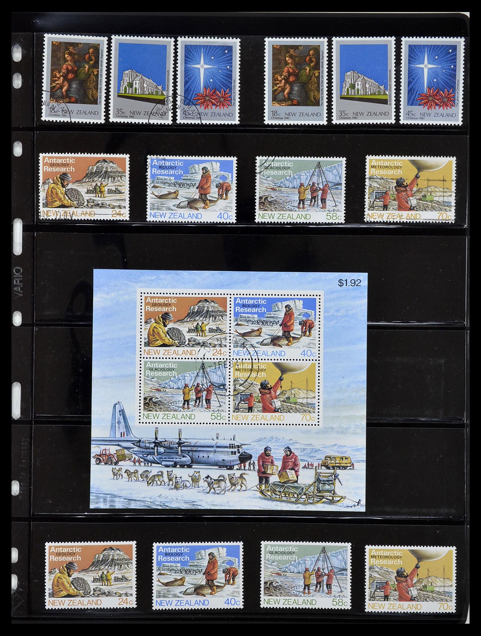 34210 074 - Stamp collection 34210 New Zealand 1870-2010.