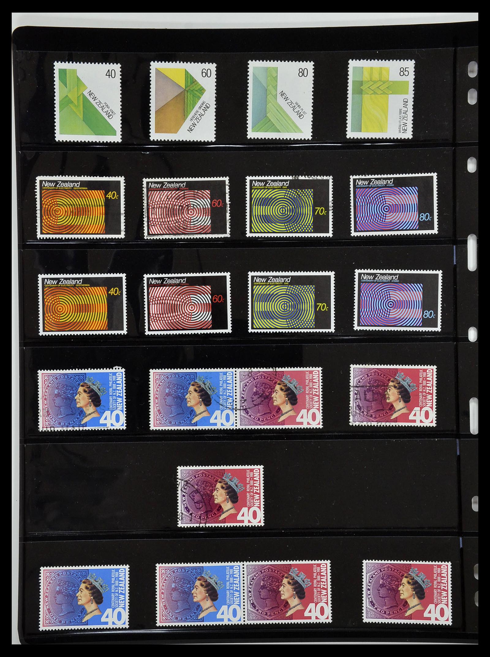 34210 091 - Stamp collection 34210 New Zealand 1870-2010.